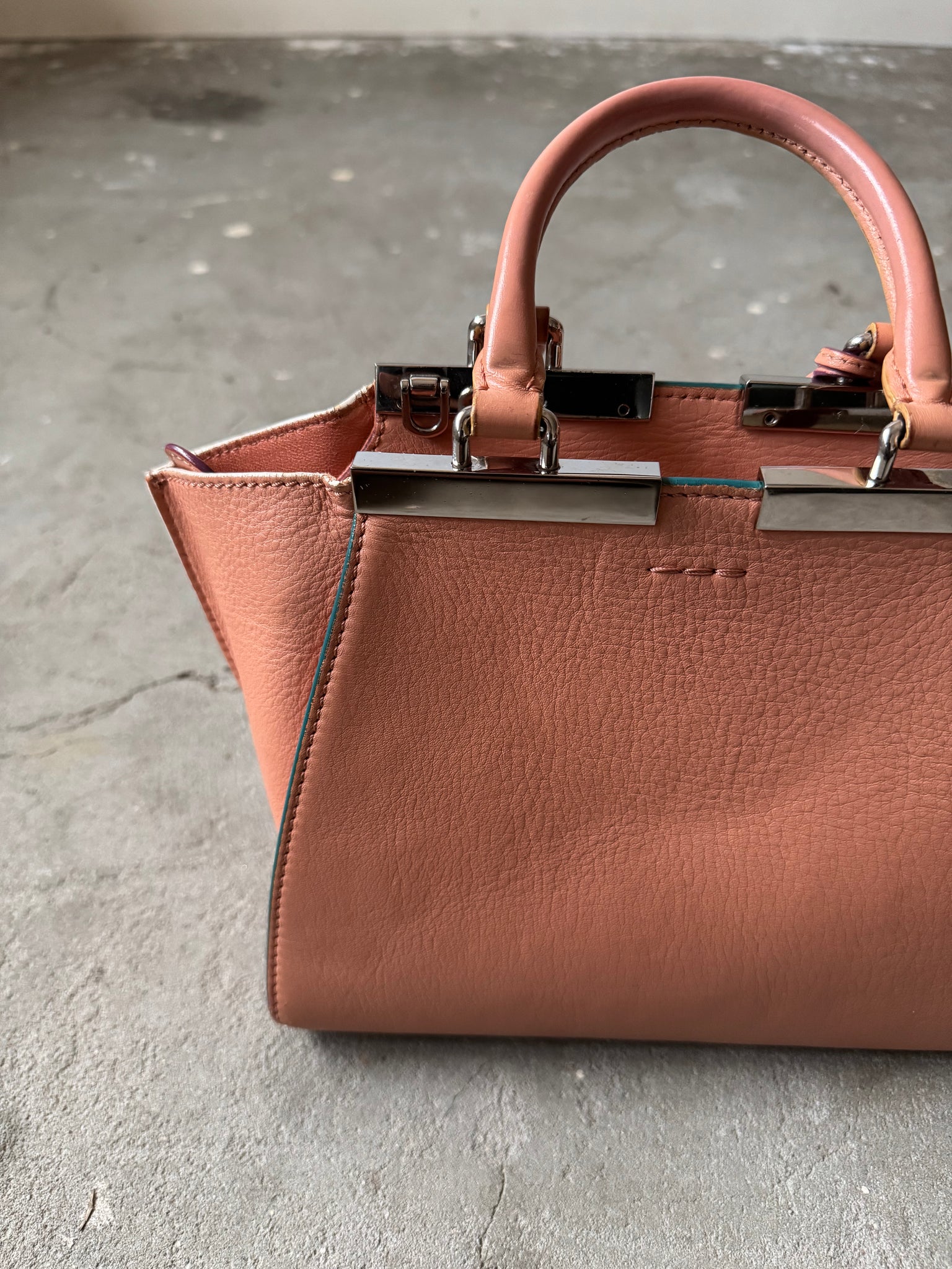 Fendi Vitello Dolce Mini 3Jours Shoulder Bag