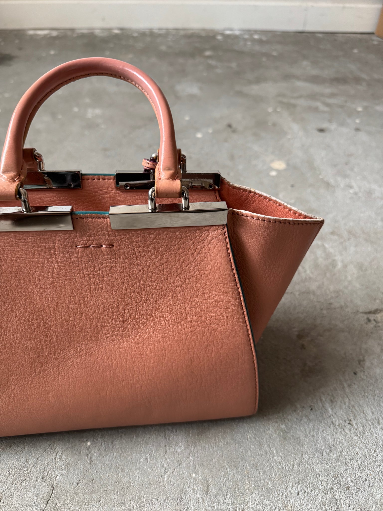 Fendi Vitello Dolce Mini 3Jours Shoulder Bag