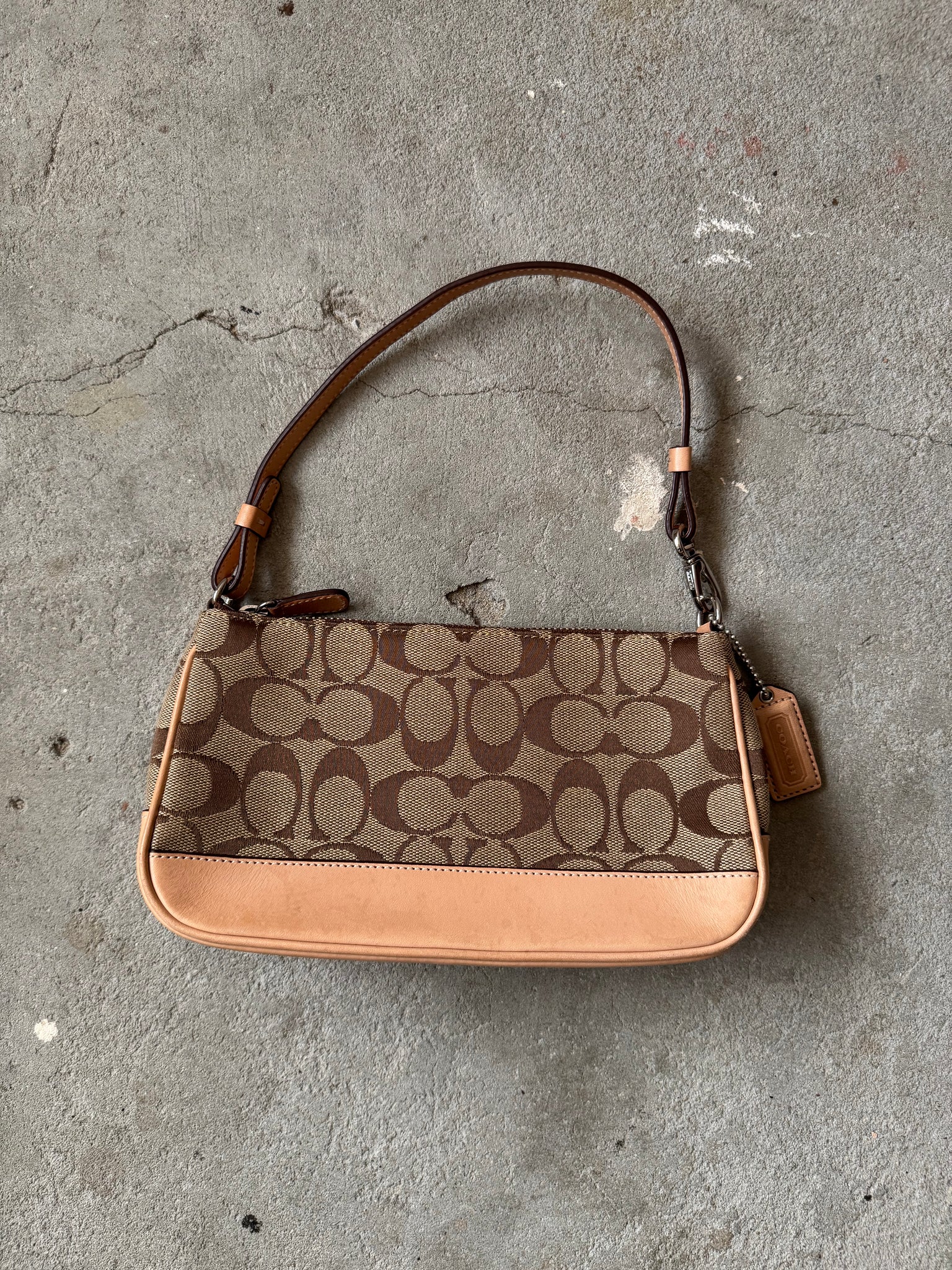 Coach Y2K Demi Shoulder Bag Tan