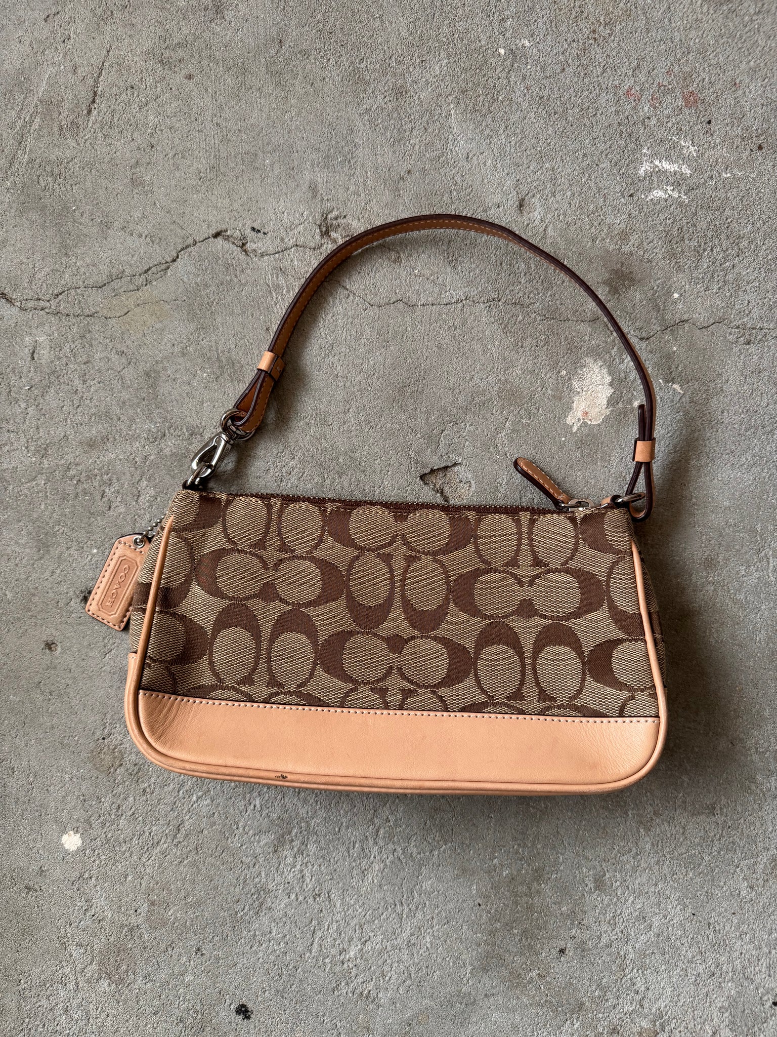 Coach Y2K Demi Shoulder Bag Tan