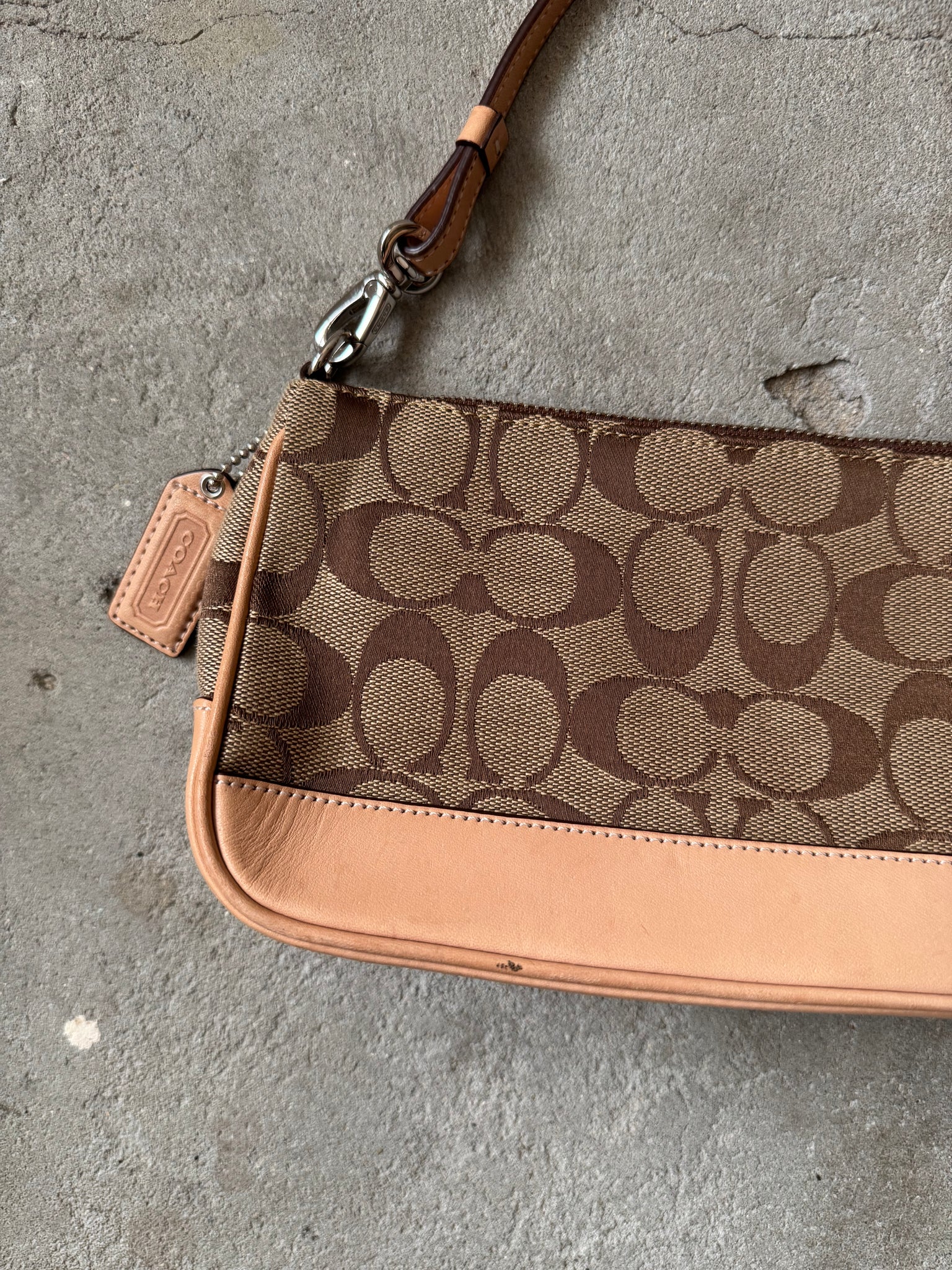 Coach Y2K Demi Shoulder Bag Tan