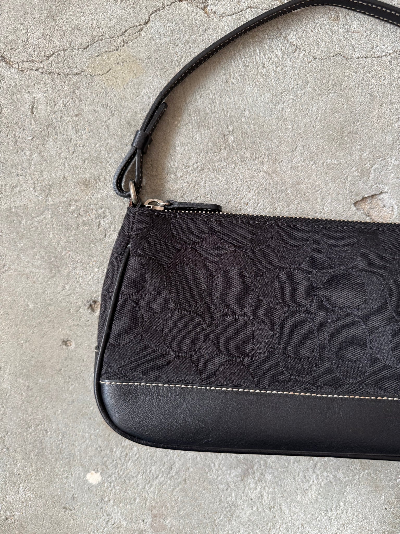 Coach Y2K Demi Shoulder Bag Black