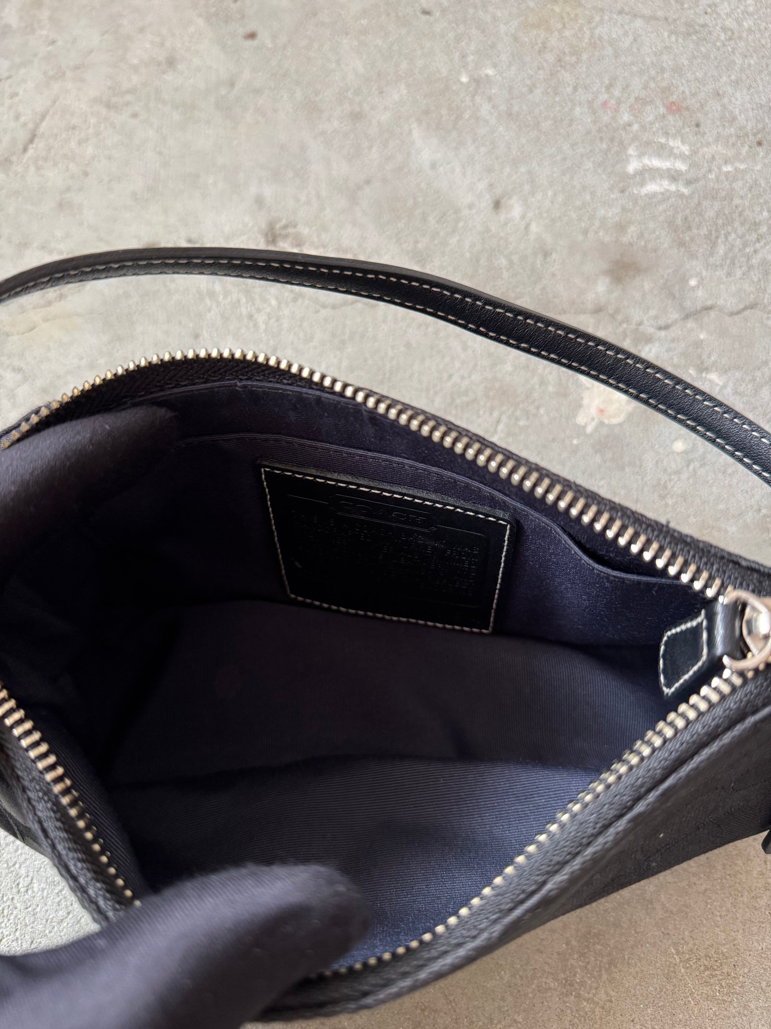 Coach Y2K Demi Shoulder Bag Black