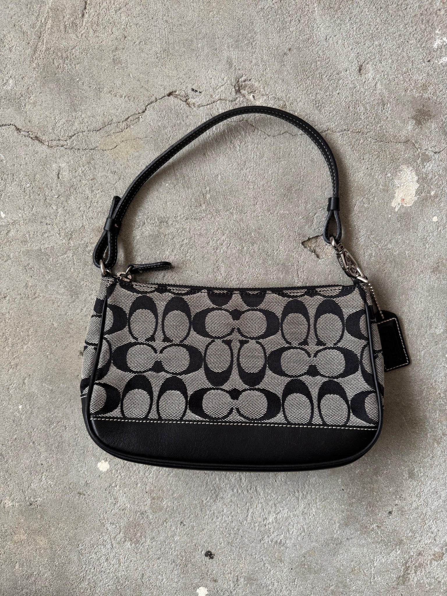 Coach Y2K Demi Shoulder Bag Grey/Black