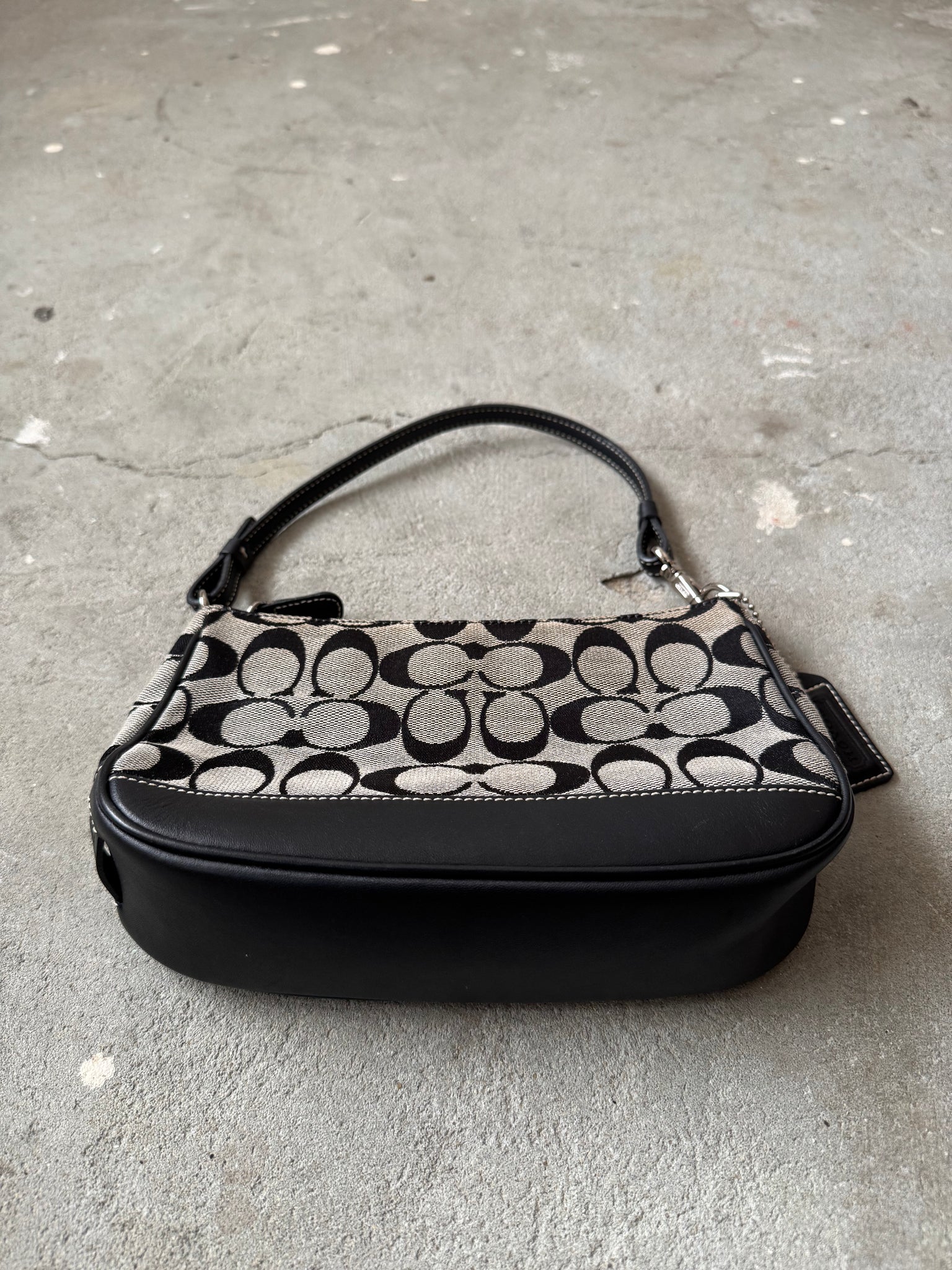 Coach Y2K Demi Shoulder Bag Grey/Black