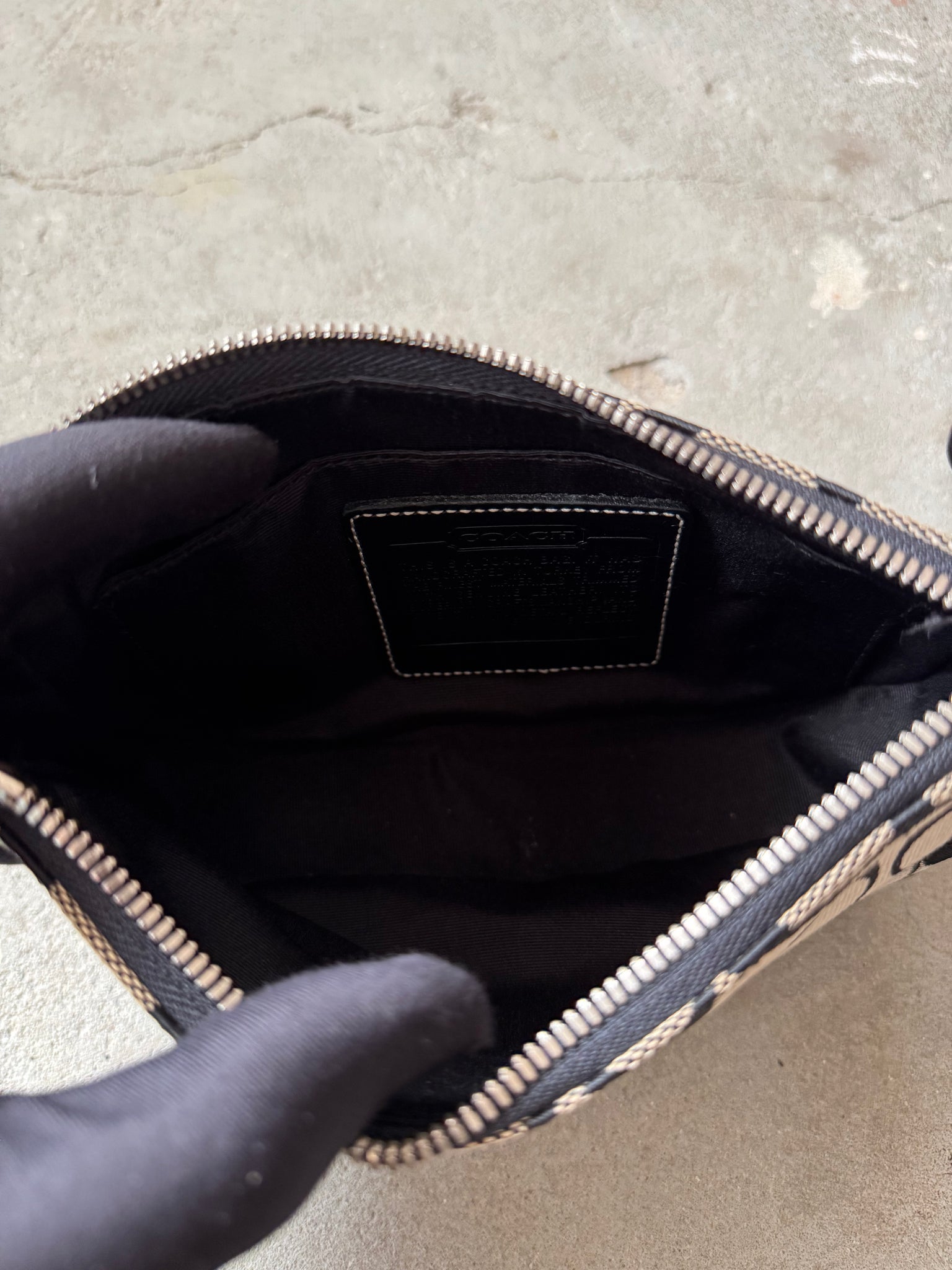 Coach Y2K Demi Shoulder Bag Grey/Black