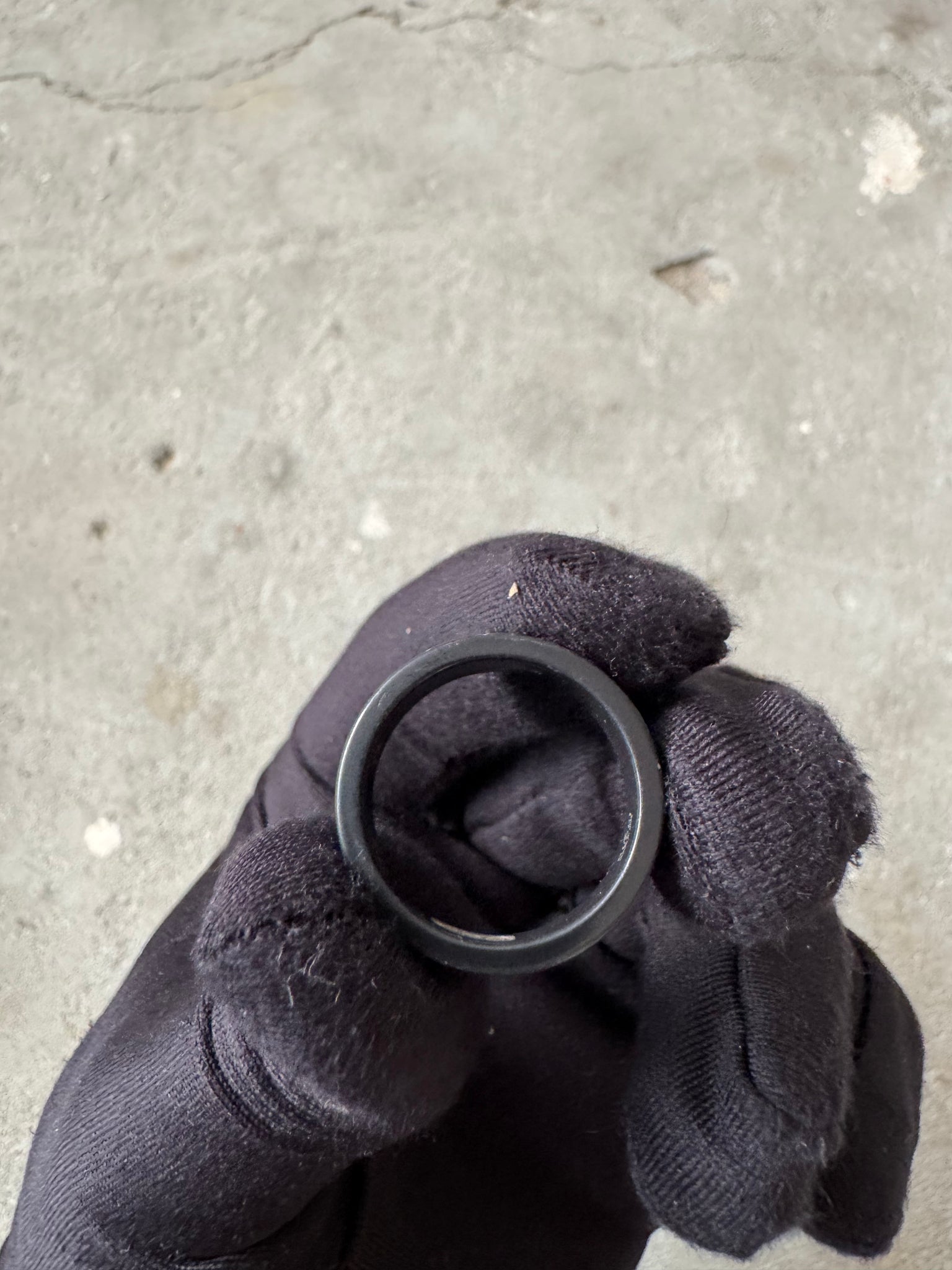 Gucci GG Monogram Ring Black