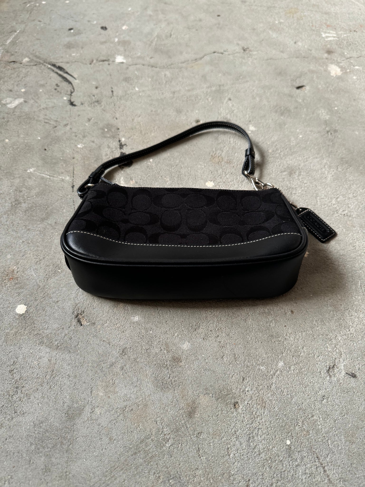 Coach Demi Pochette Shoulder Bag Black