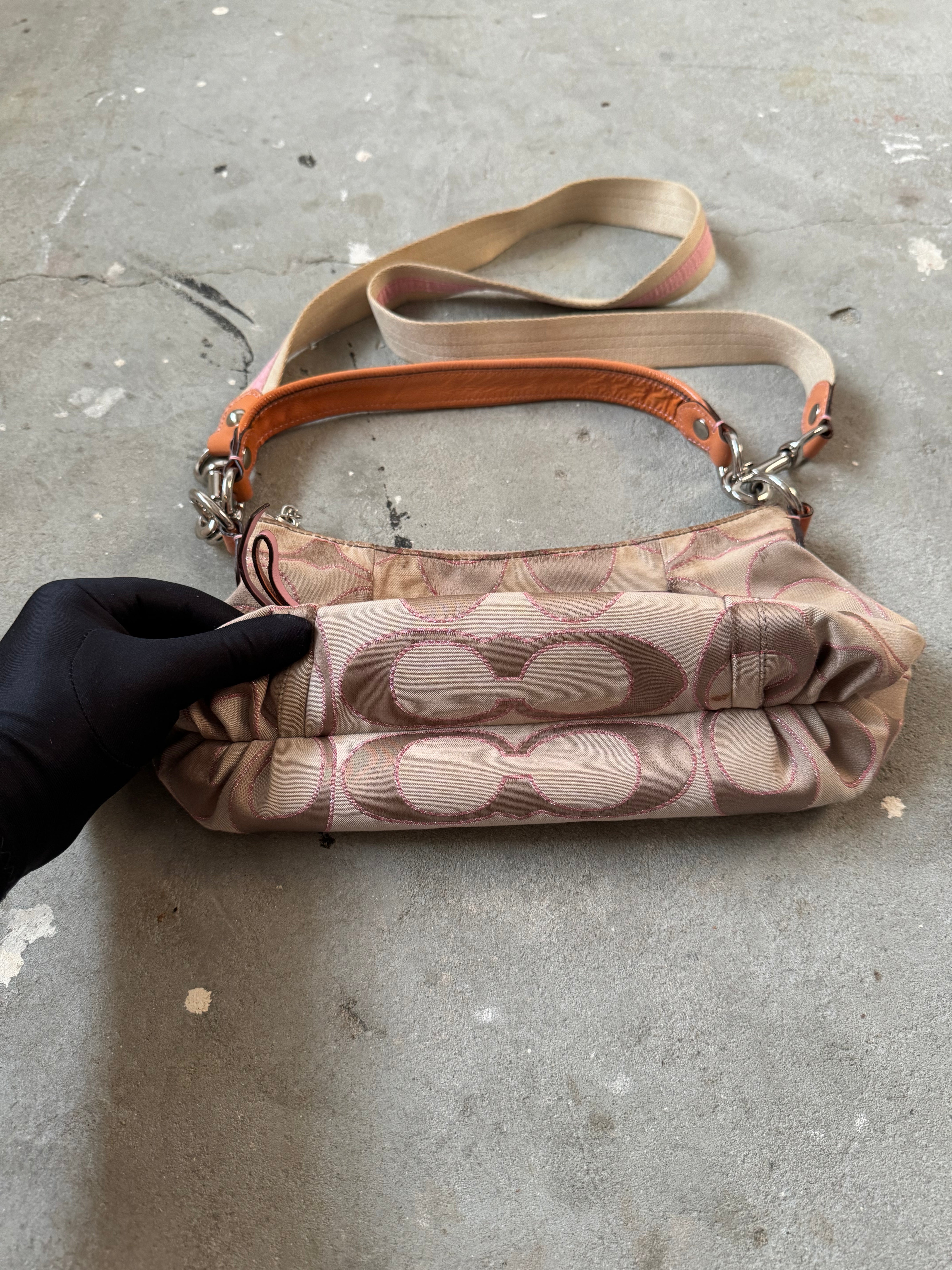 Coach 2Way Signature Poppy Pink Shoulder Bag – Curated by