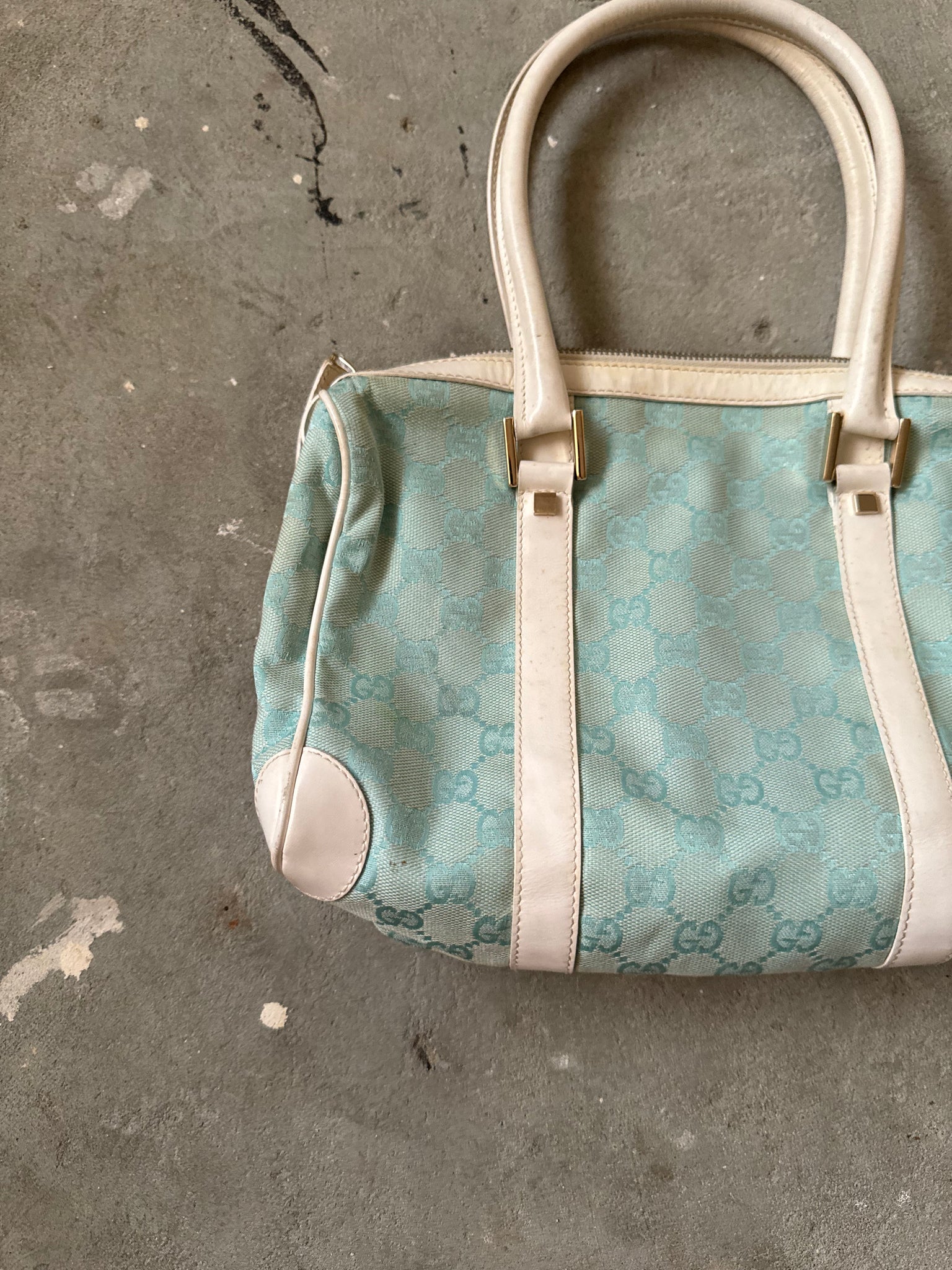 Gucci GG Monogram Canvas Boston ShoulderBag