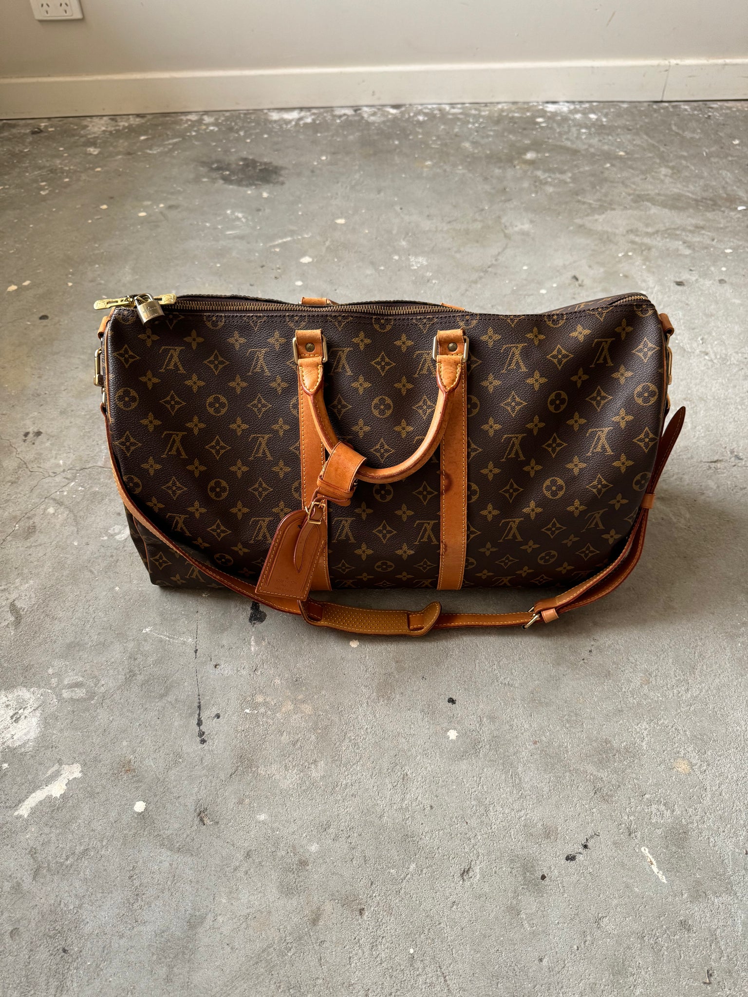 Louis Vuitton Monogram Keepall 50 Duffle Bag
