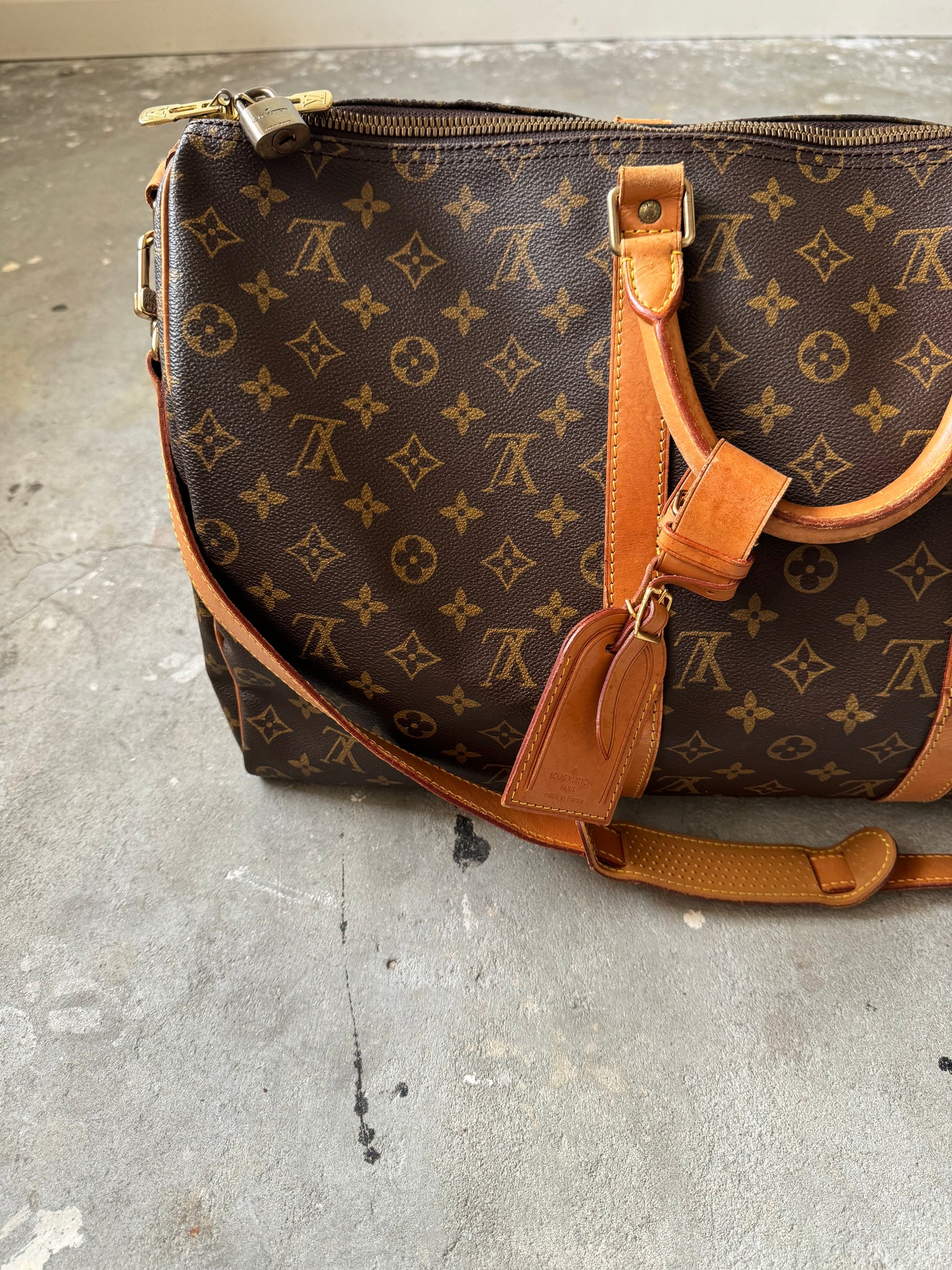 Louis Vuitton Monogram Keepall 50 Duffle Bag