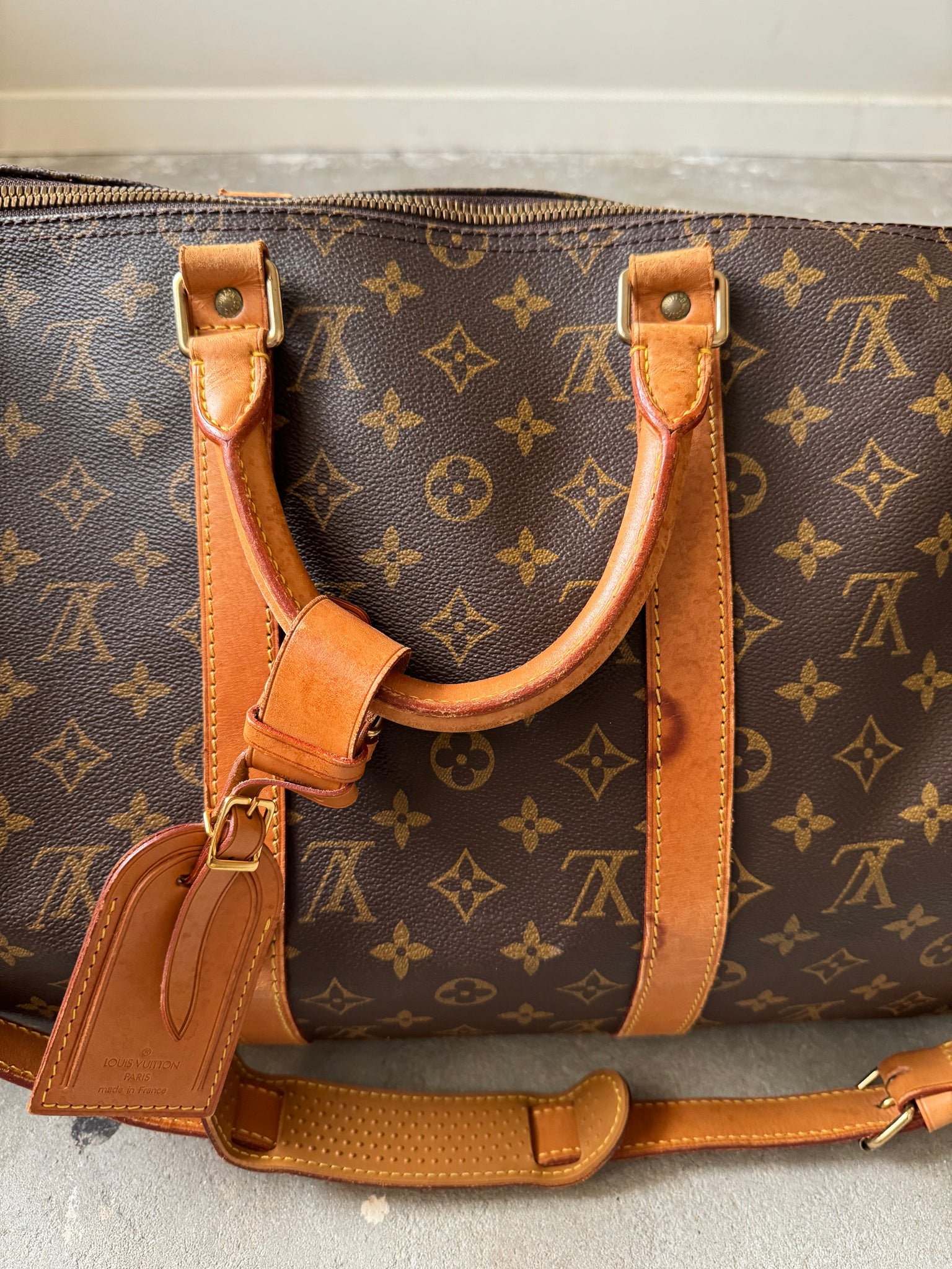 Louis Vuitton Monogram Keepall 50 Duffle Bag