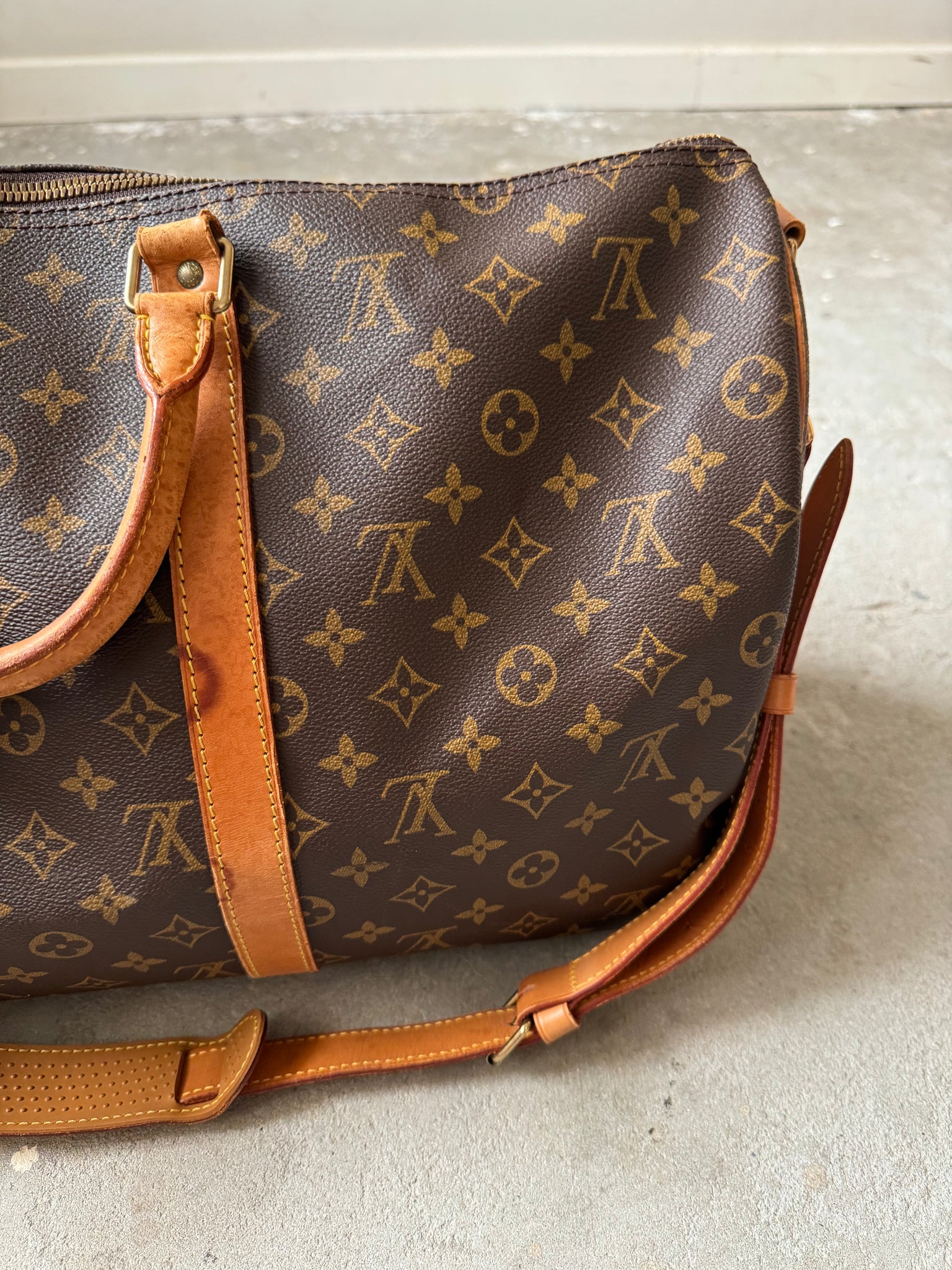 Louis Vuitton Monogram Keepall 50 Duffle Bag