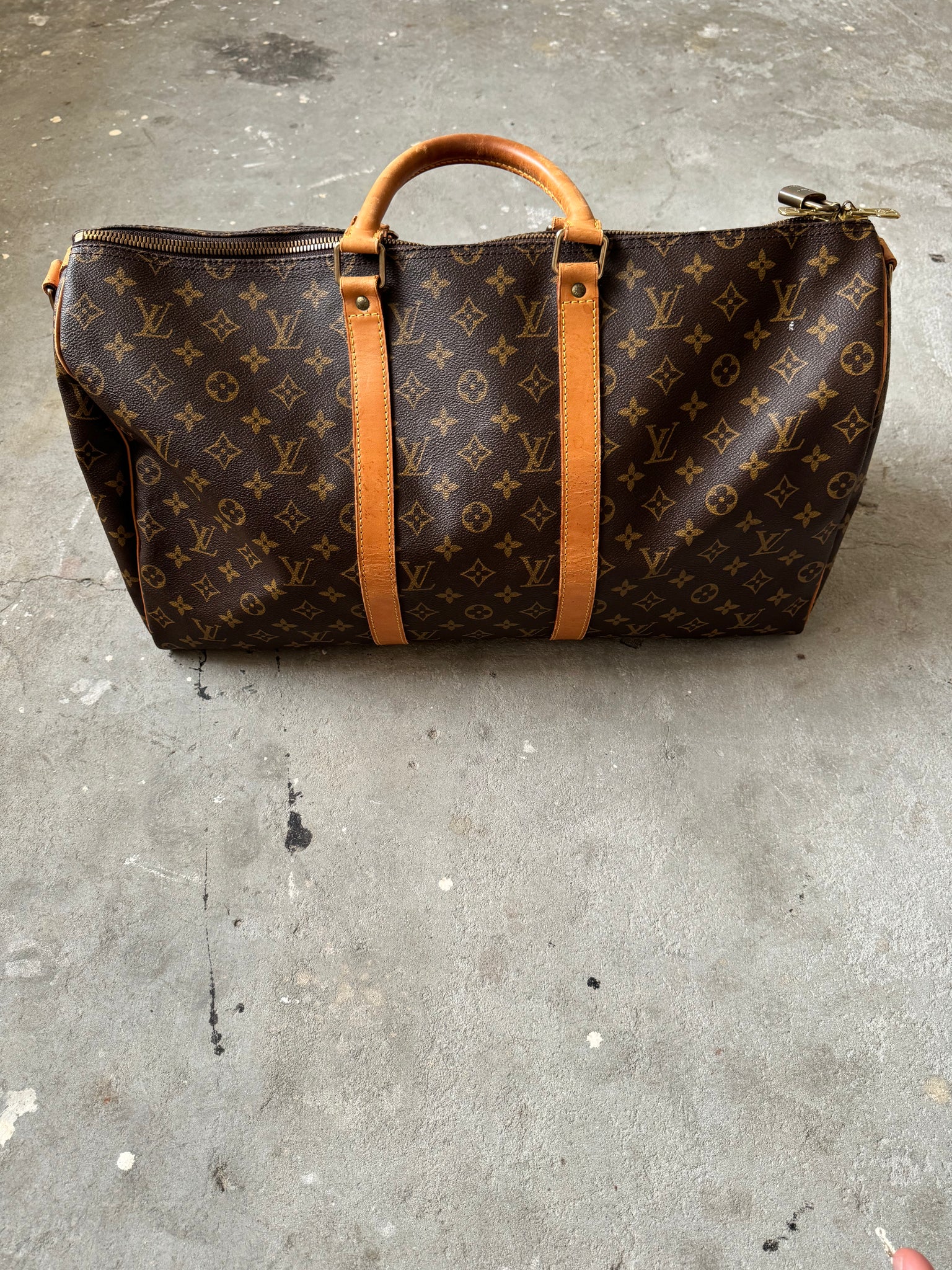 Louis Vuitton Monogram Keepall 50 Duffle Bag
