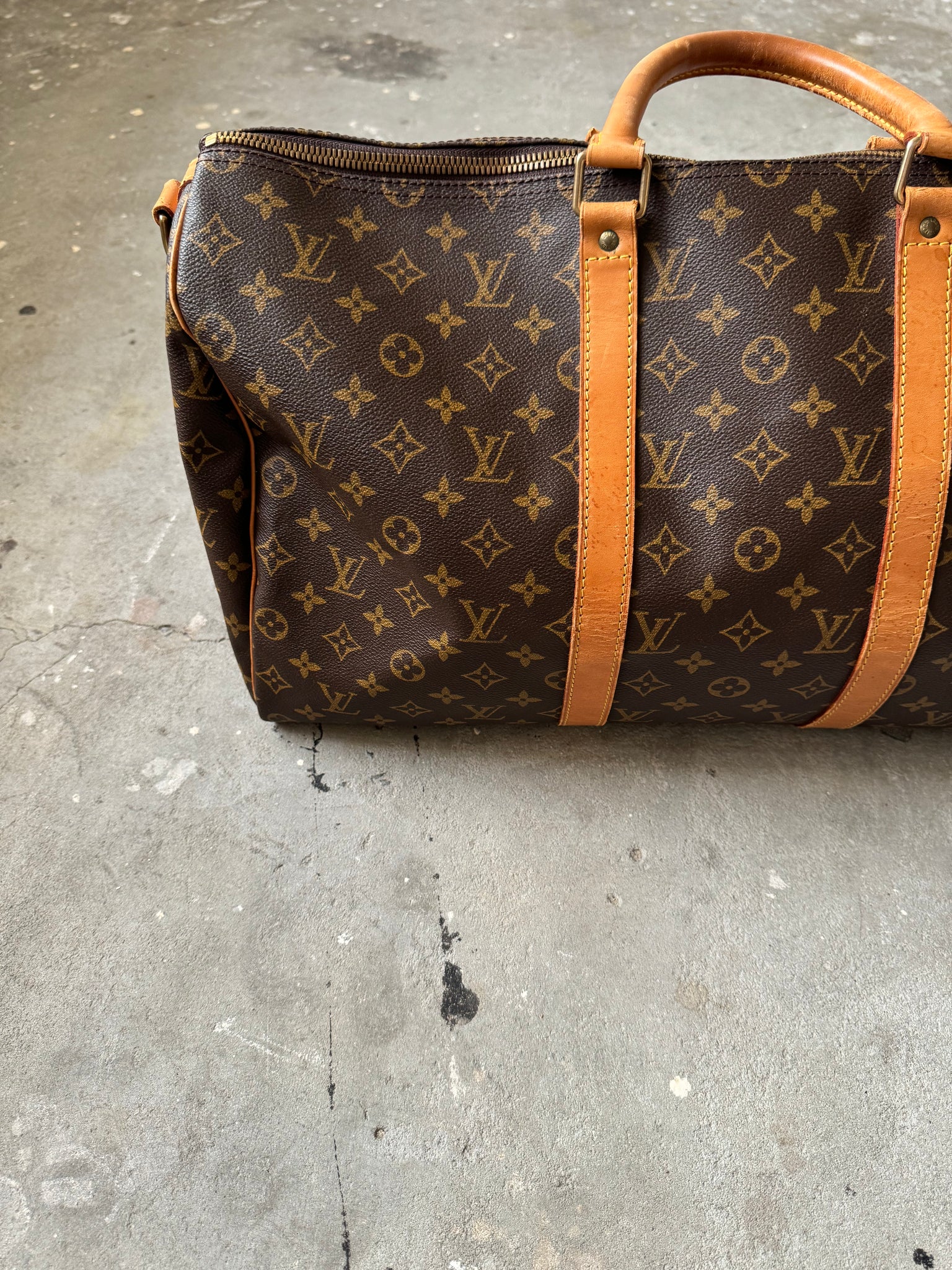 Louis Vuitton Monogram Keepall 50 Duffle Bag