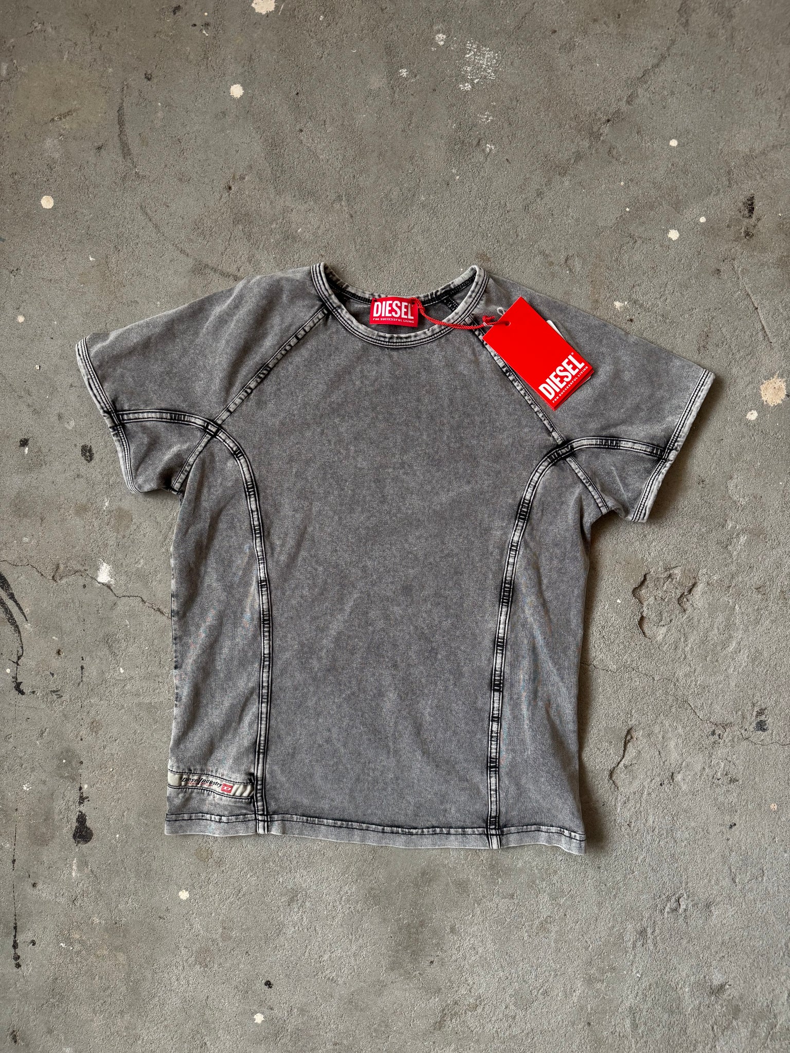 Diesel T-Lynne T-Shirt Grey
