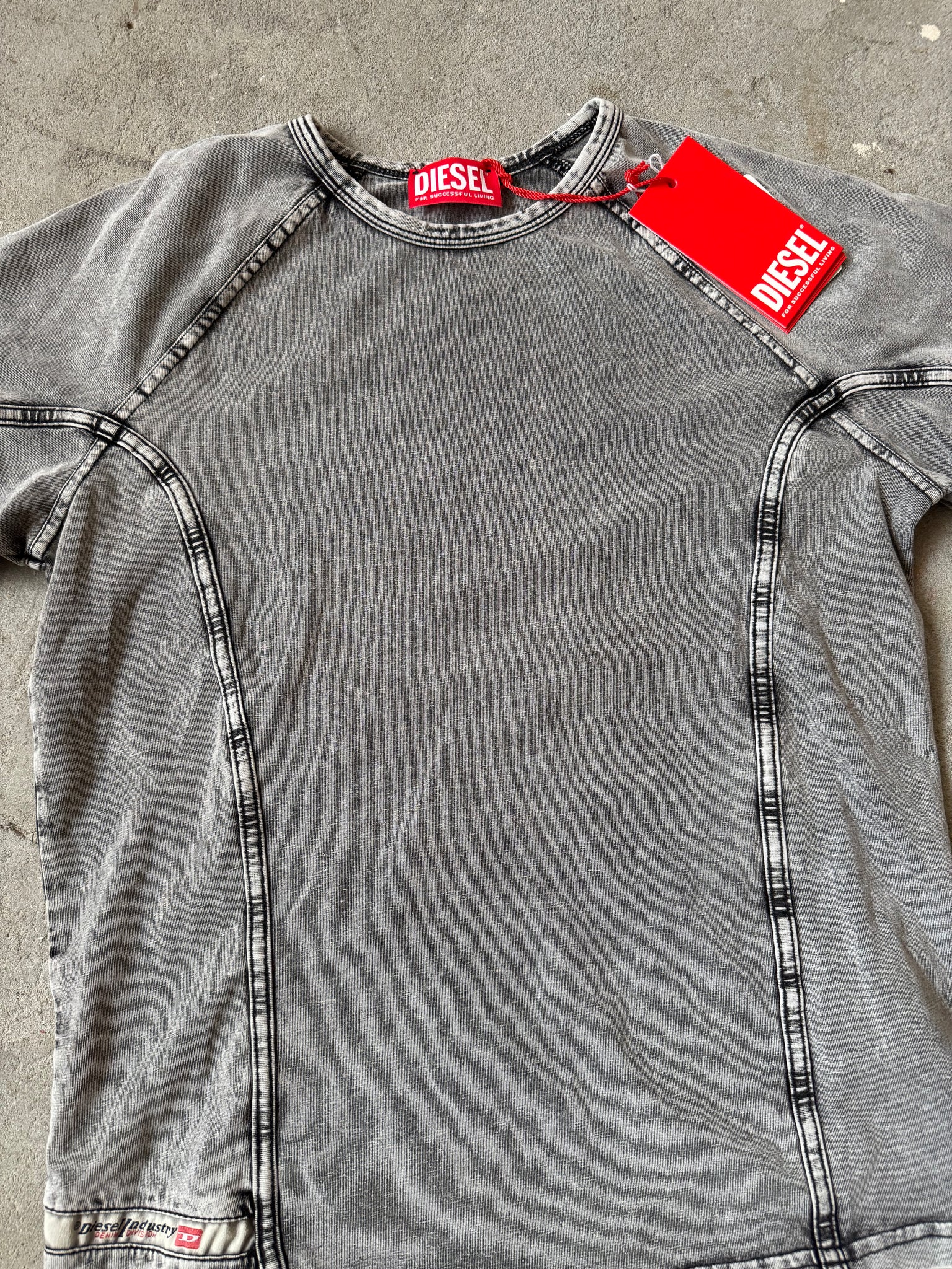 Diesel T-Lynne T-Shirt Grey