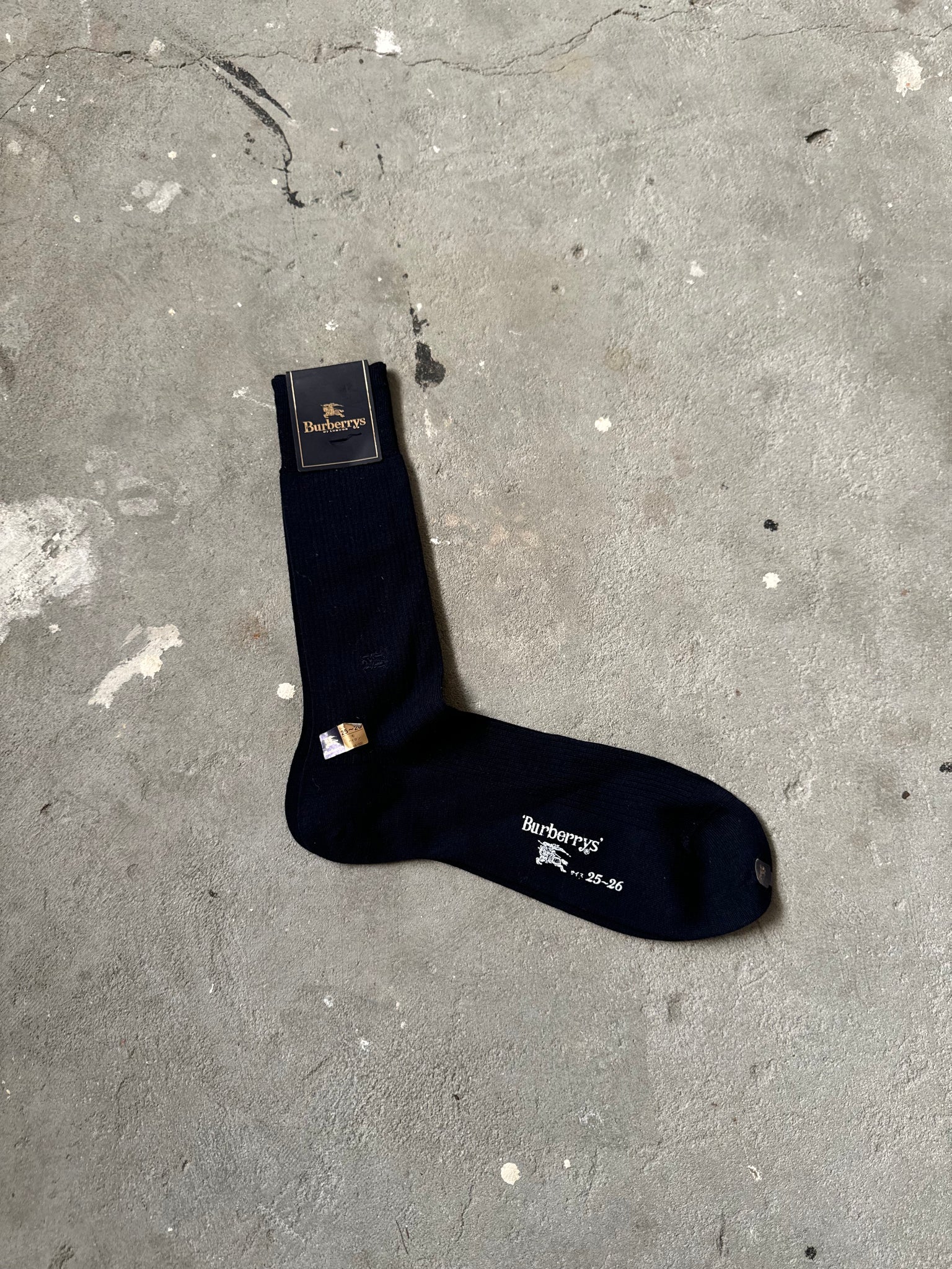 Burberry Vintage Socks Black