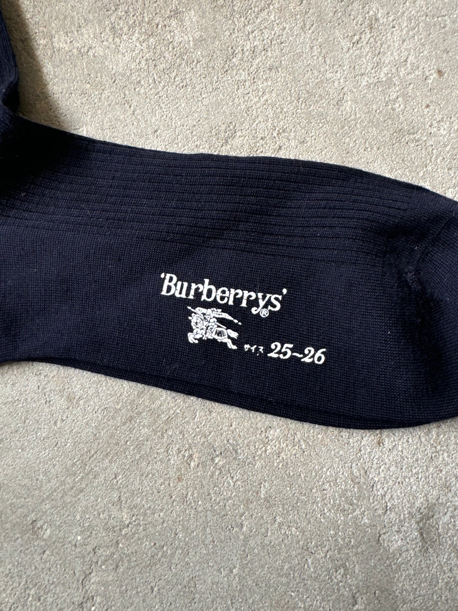 Burberry Vintage Socks Black