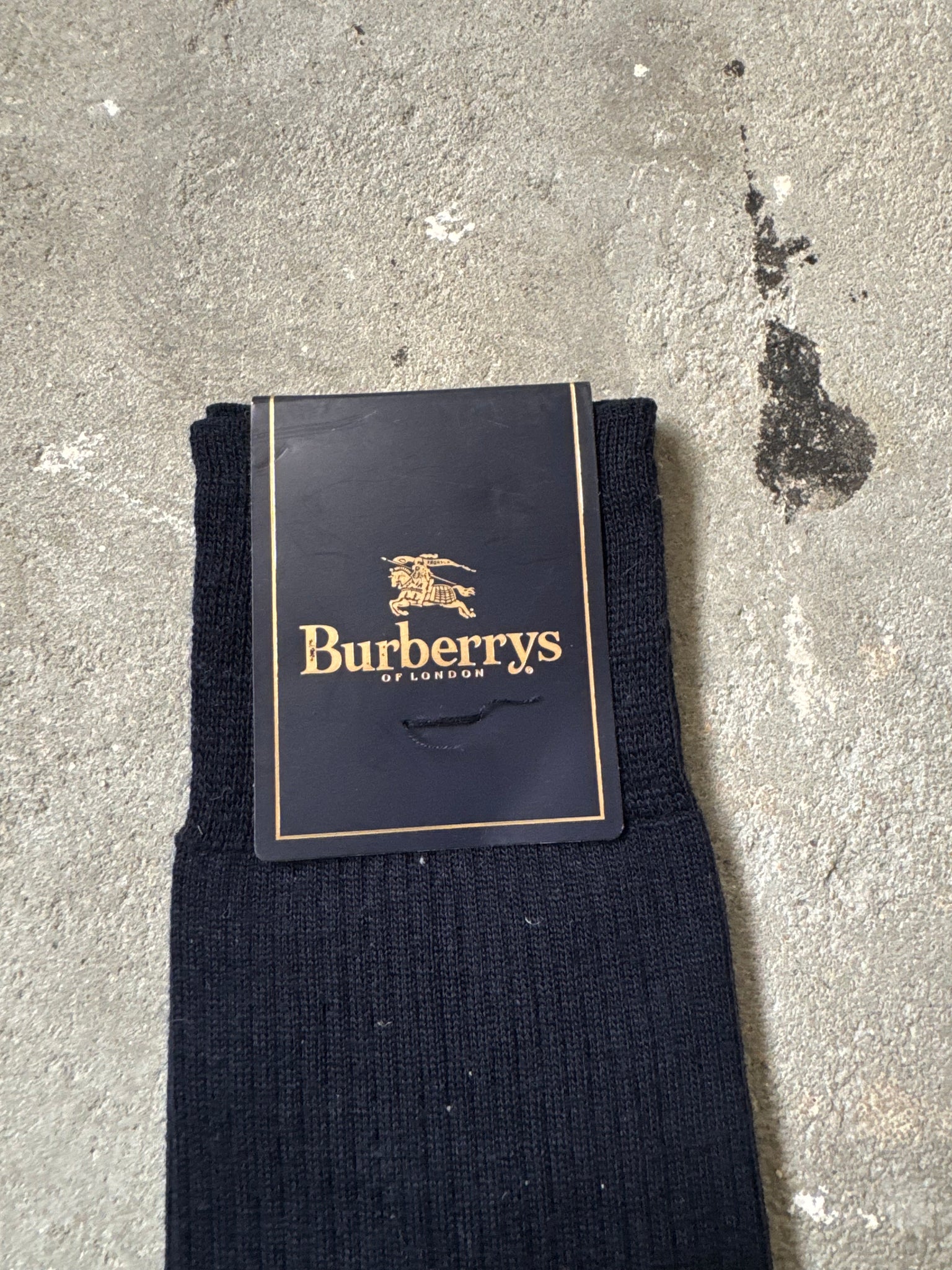 Burberry Vintage Socks Black