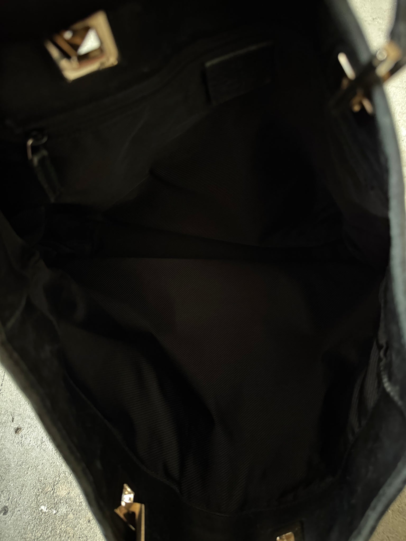 Gucci GG Monogram Tote Bag Black