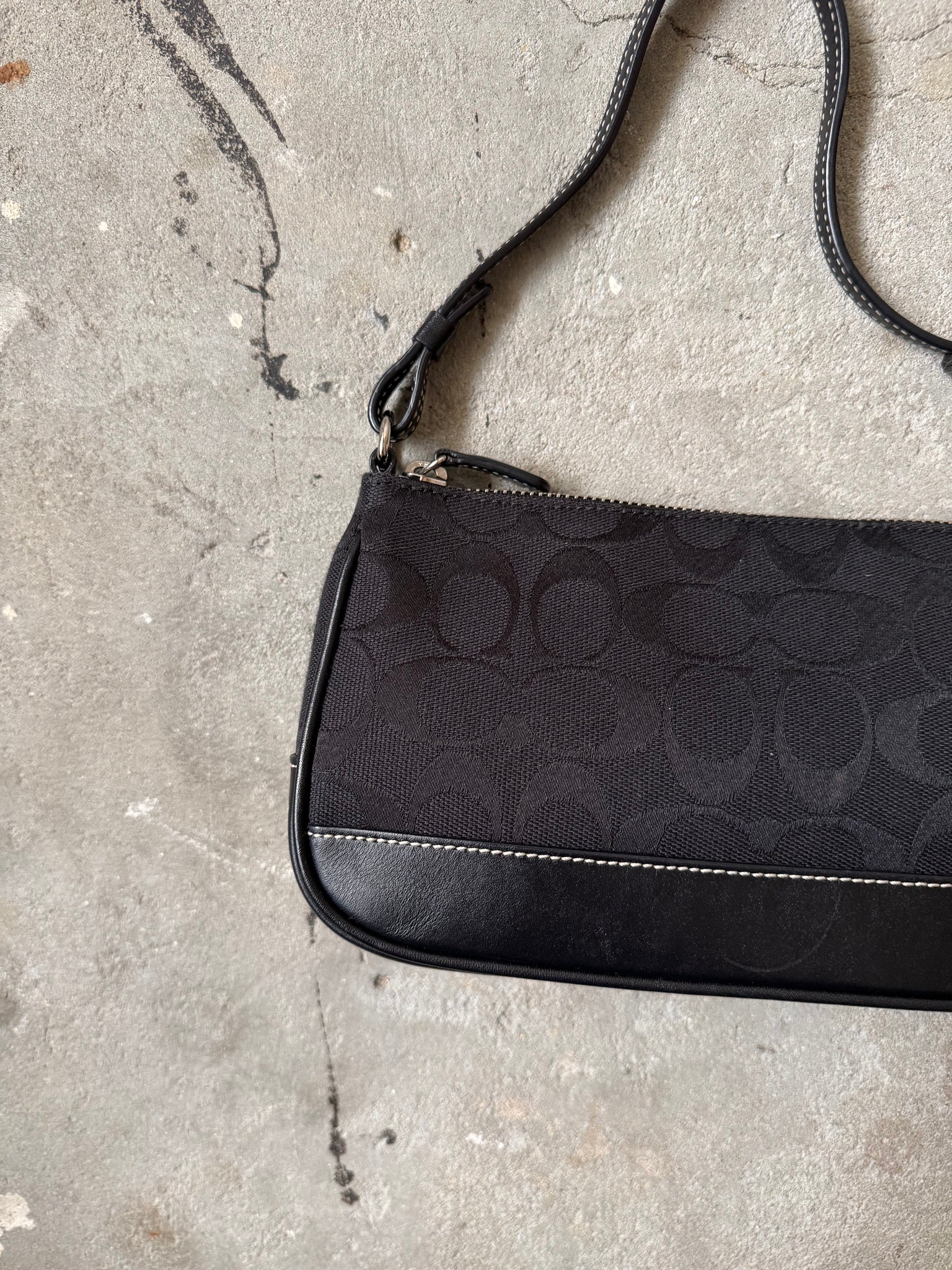 Coach Y2K Demi Shoulder Bag Black