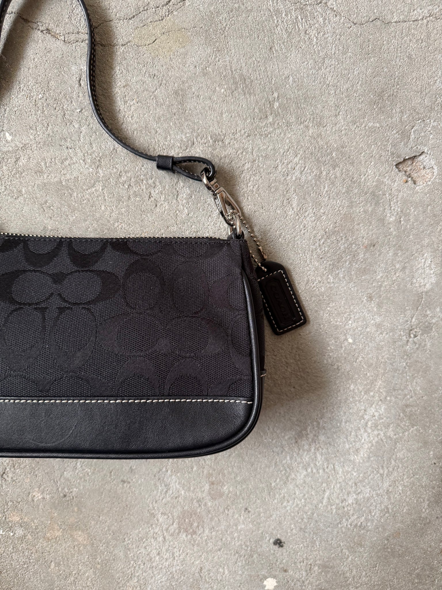 Coach Y2K Demi Shoulder Bag Black