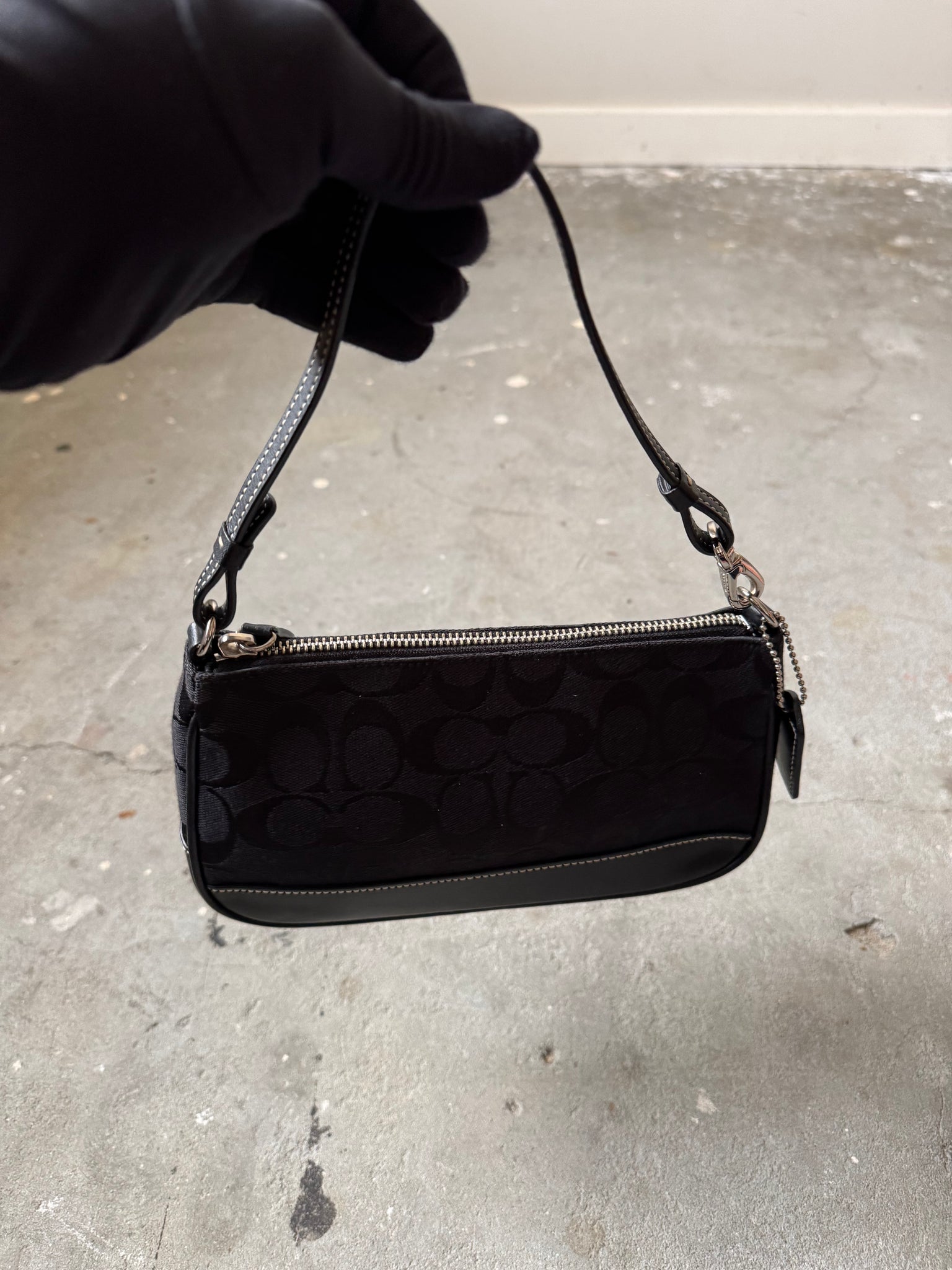Coach Y2K Demi Shoulder Bag Black