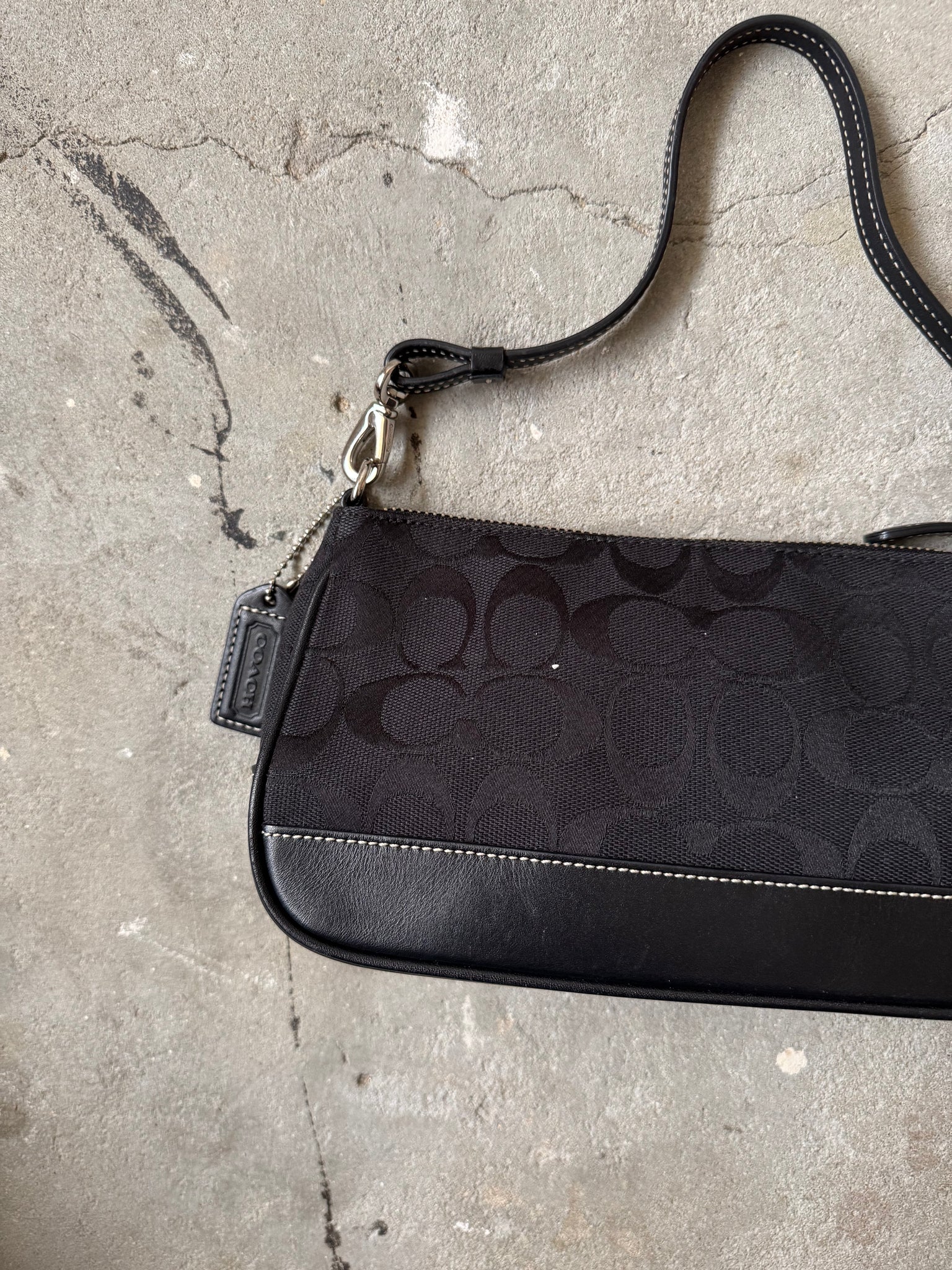 Coach Y2K Demi Shoulder Bag Black