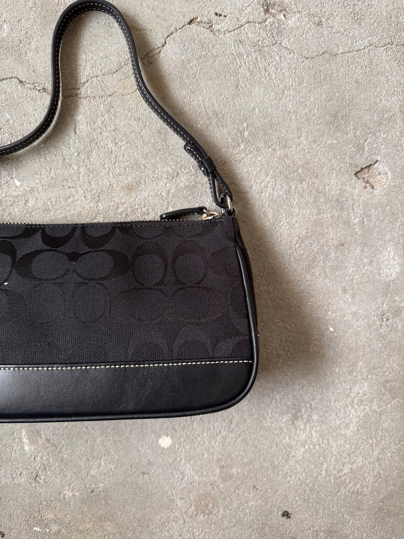 Coach Y2K Demi Shoulder Bag Black
