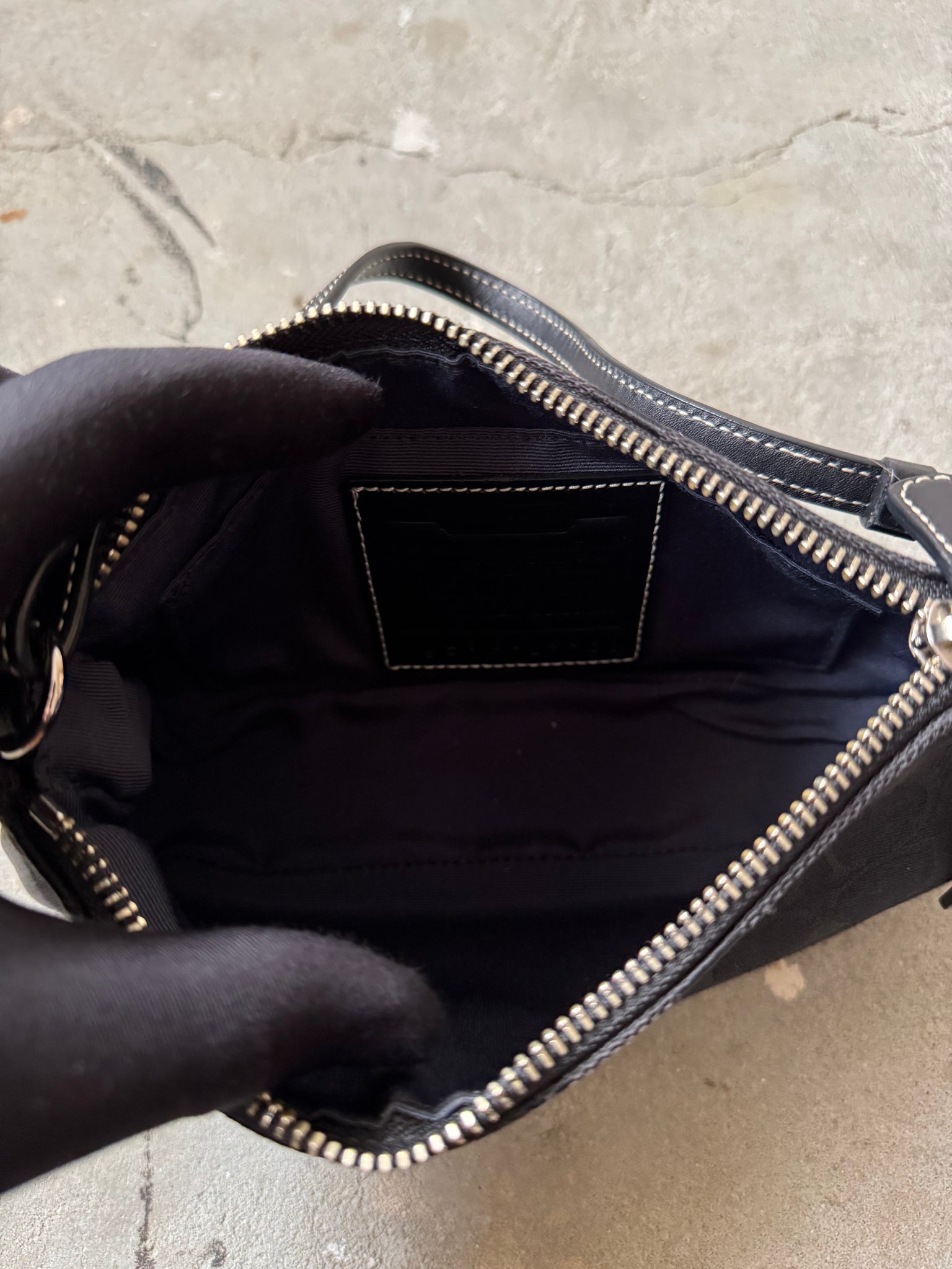 Coach Y2K Demi Shoulder Bag Black