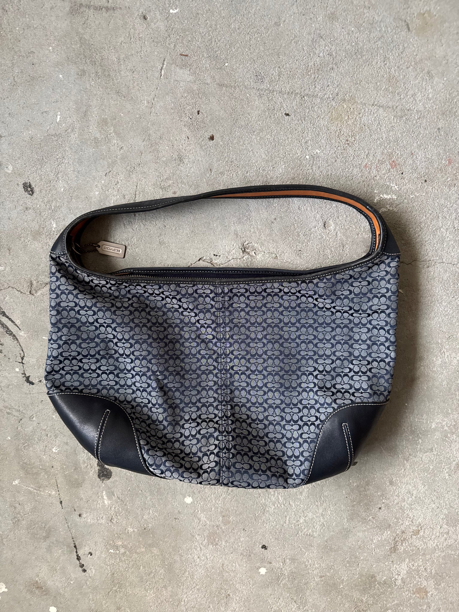 Coach Signature Ergo ShoulderBag Black/Navy