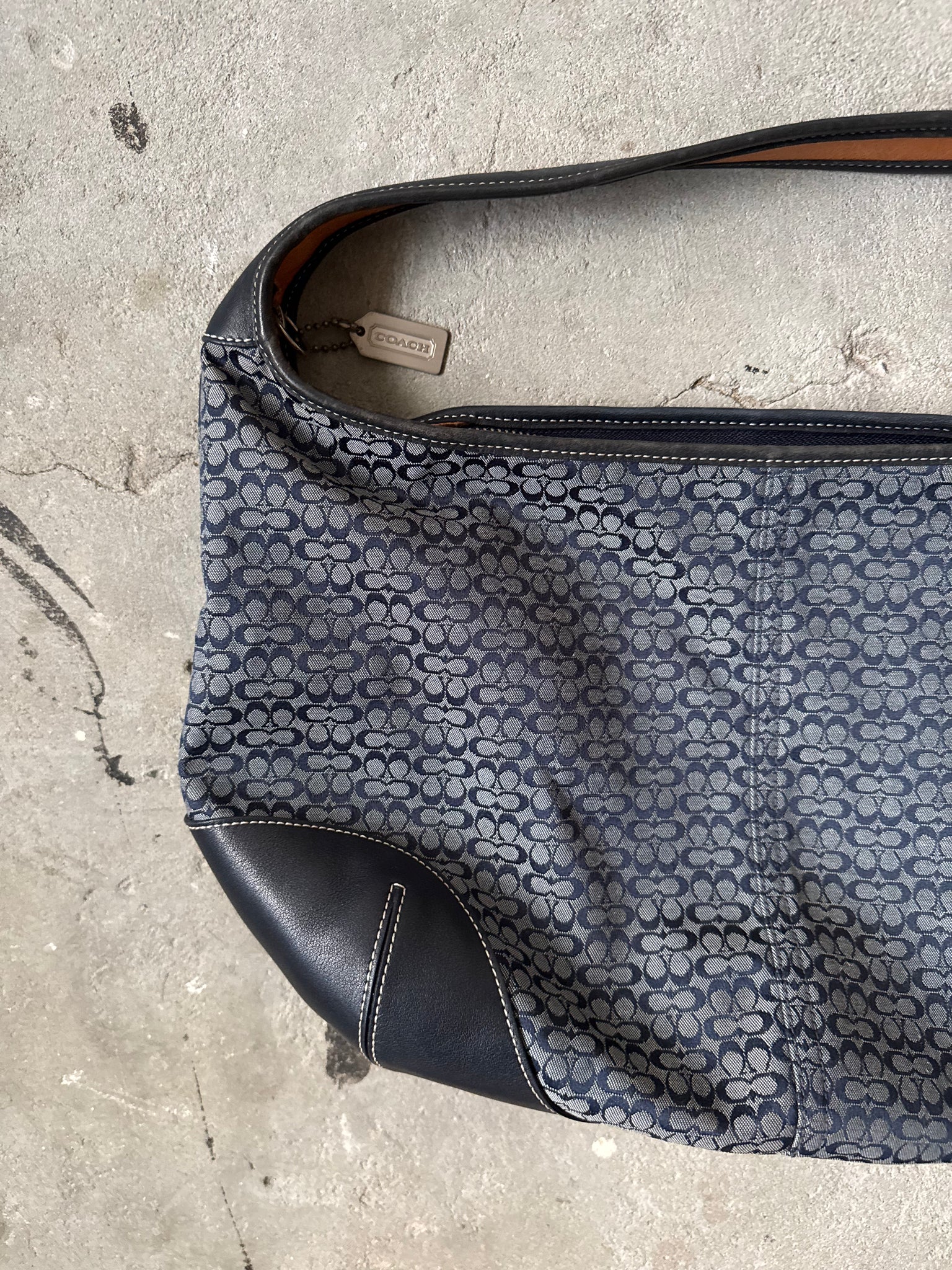 Coach Signature Ergo ShoulderBag Black/Navy