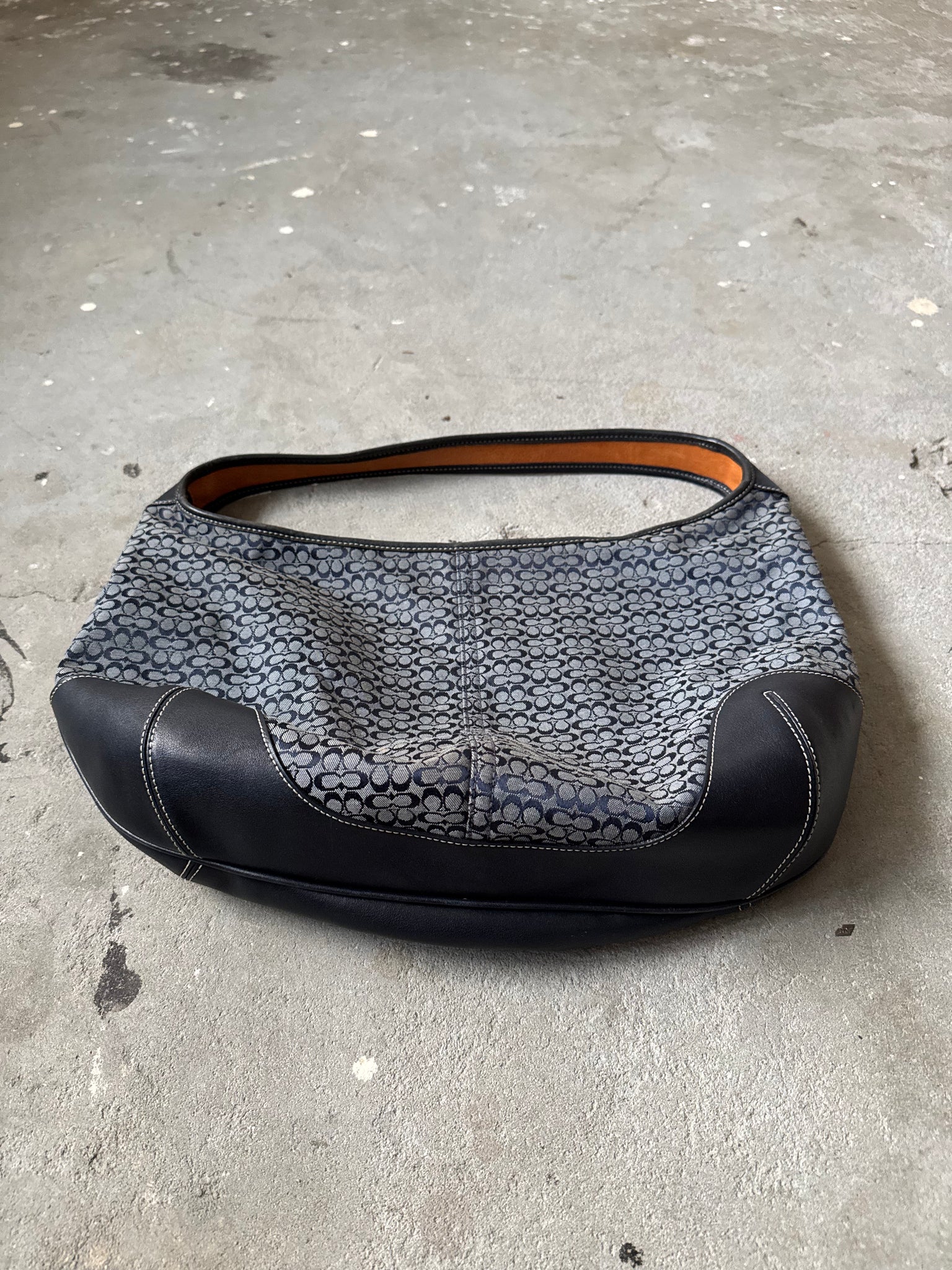 Coach Signature Ergo ShoulderBag Black/Navy