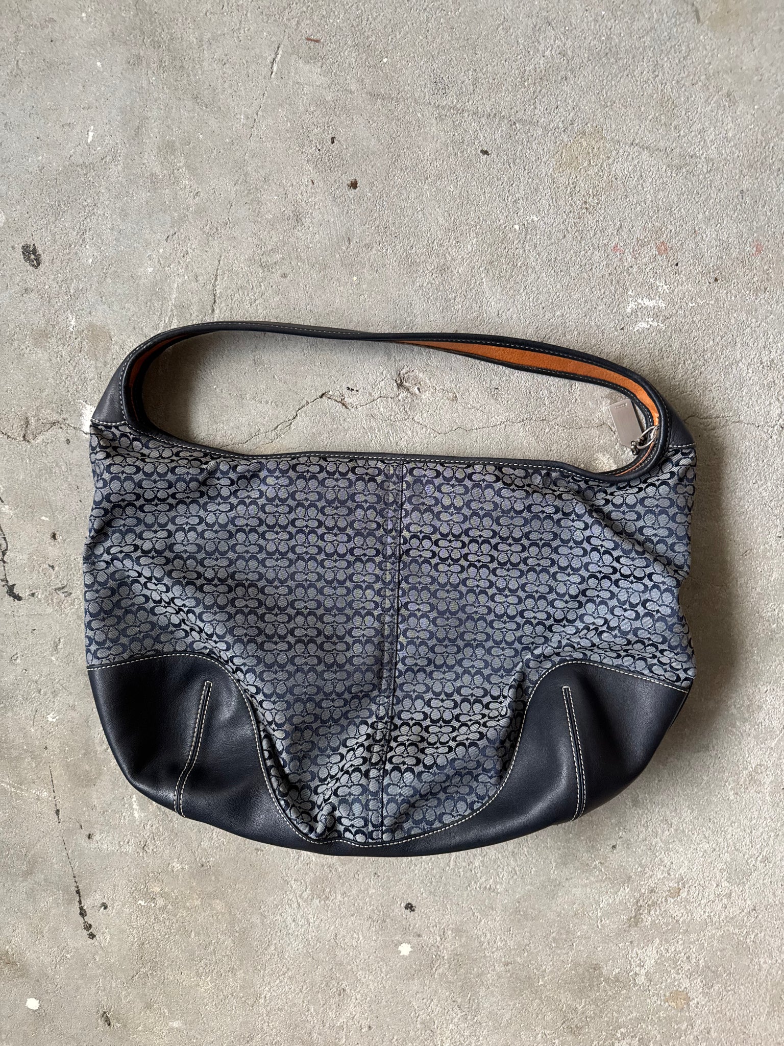 Coach Signature Ergo ShoulderBag Black/Navy