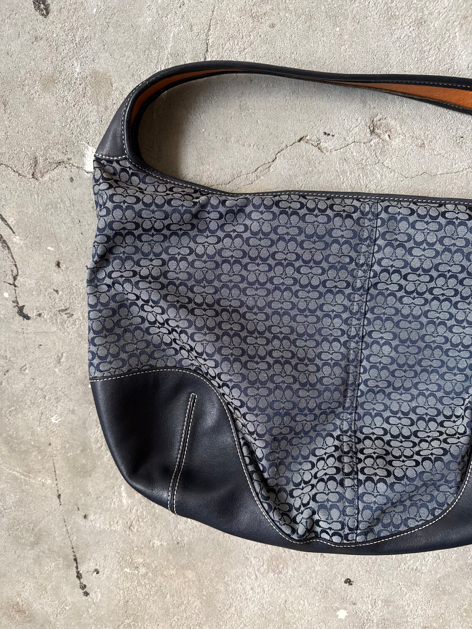 Coach Signature Ergo ShoulderBag Black/Navy