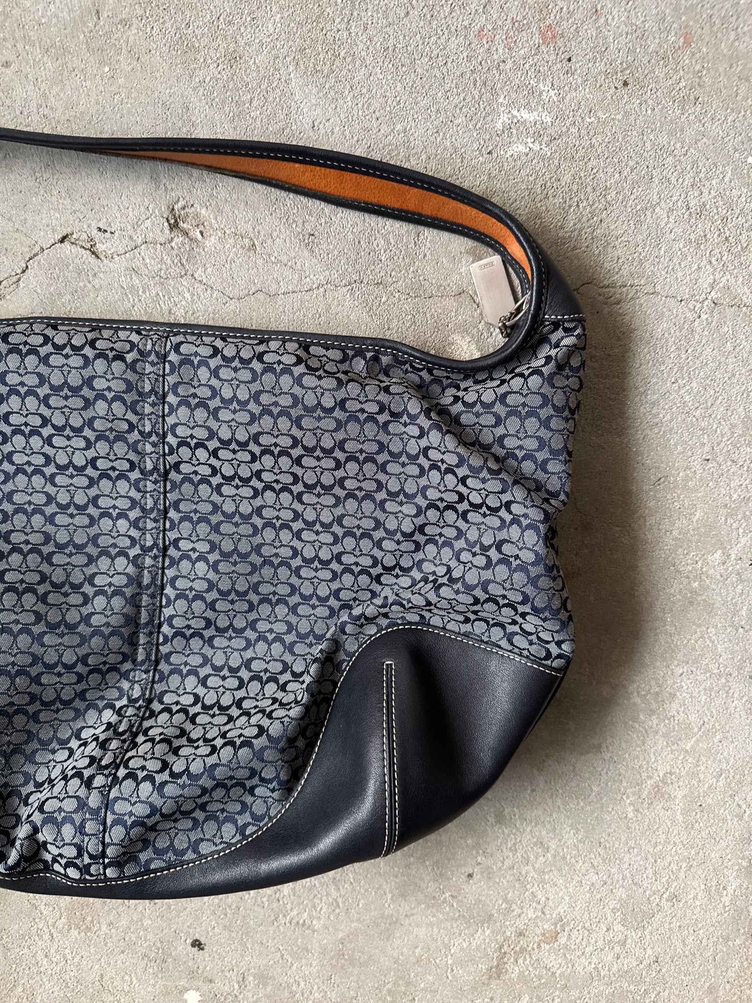 Coach Signature Ergo ShoulderBag Black/Navy