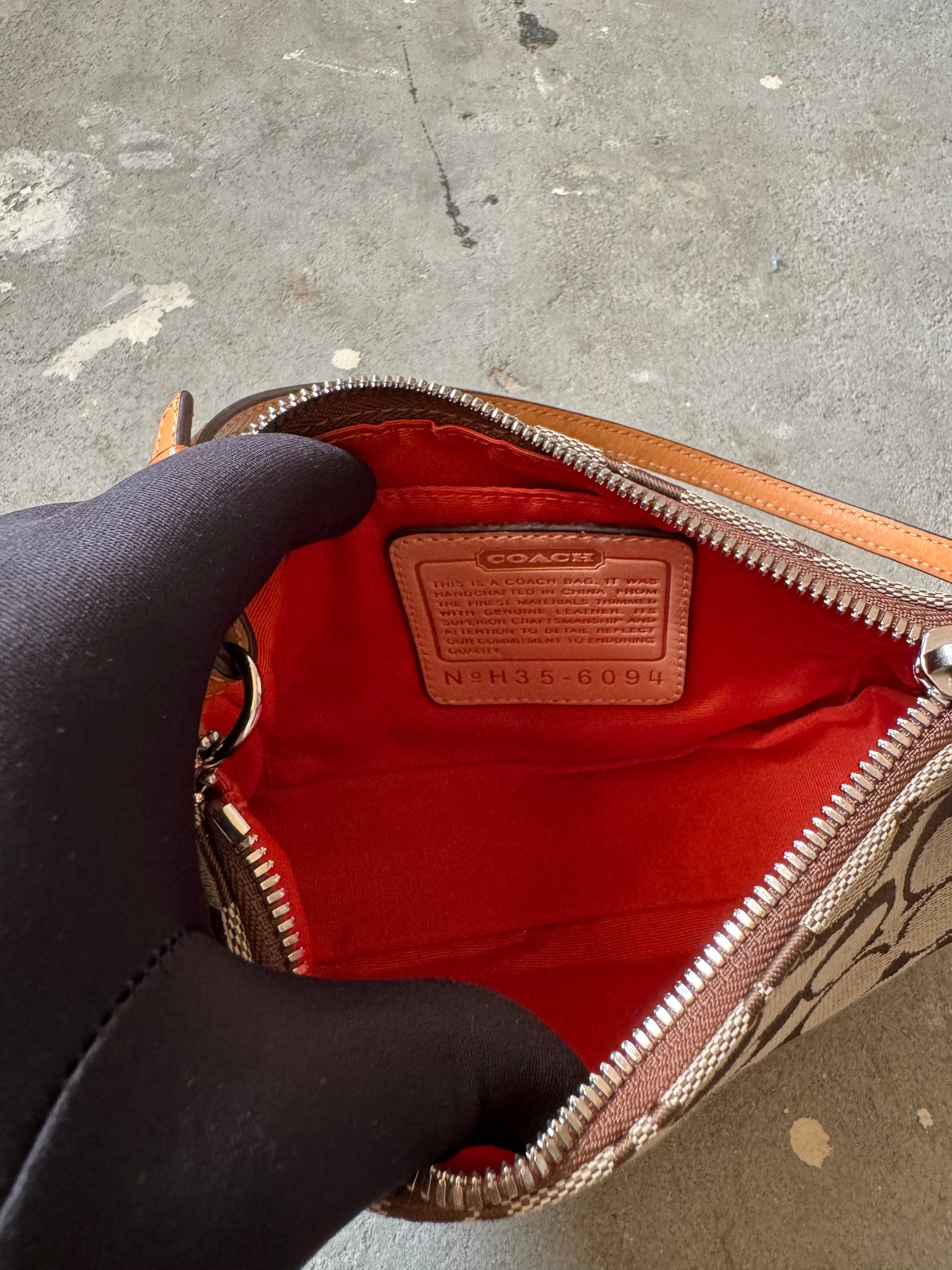 Coach Demi Pochette Shoulder Bag Tan