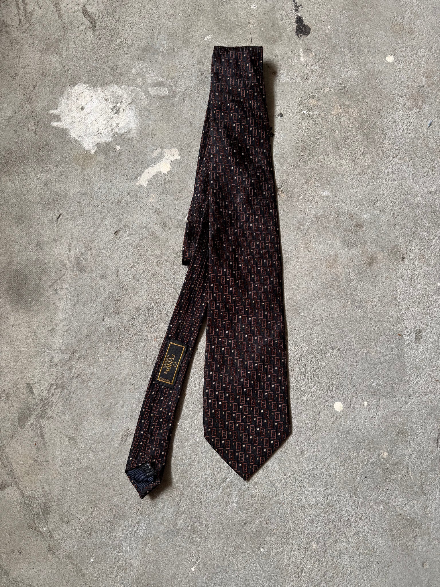 Fendi FF Zucca Tie