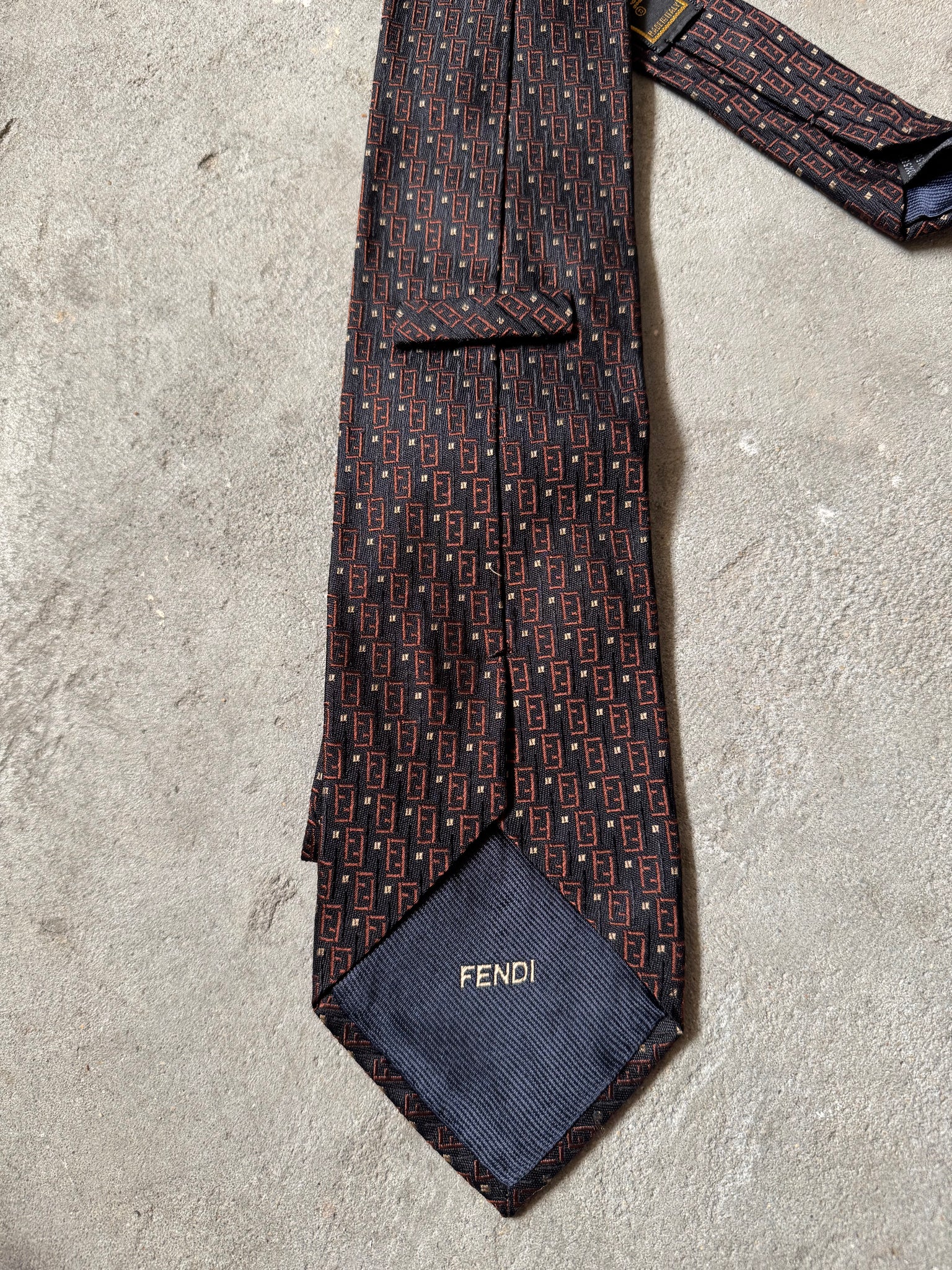 Fendi FF Zucca Tie