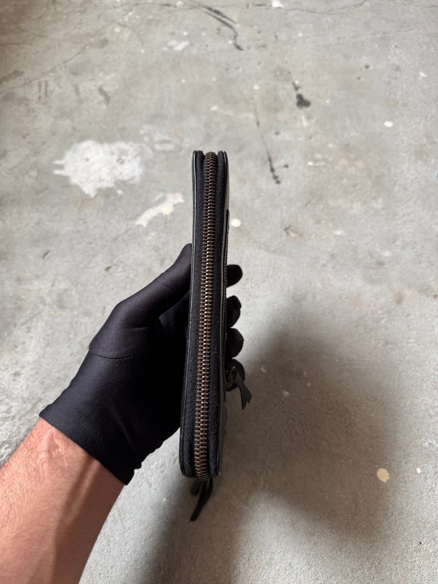 Balenciaga Agneau Leather Black Wallet