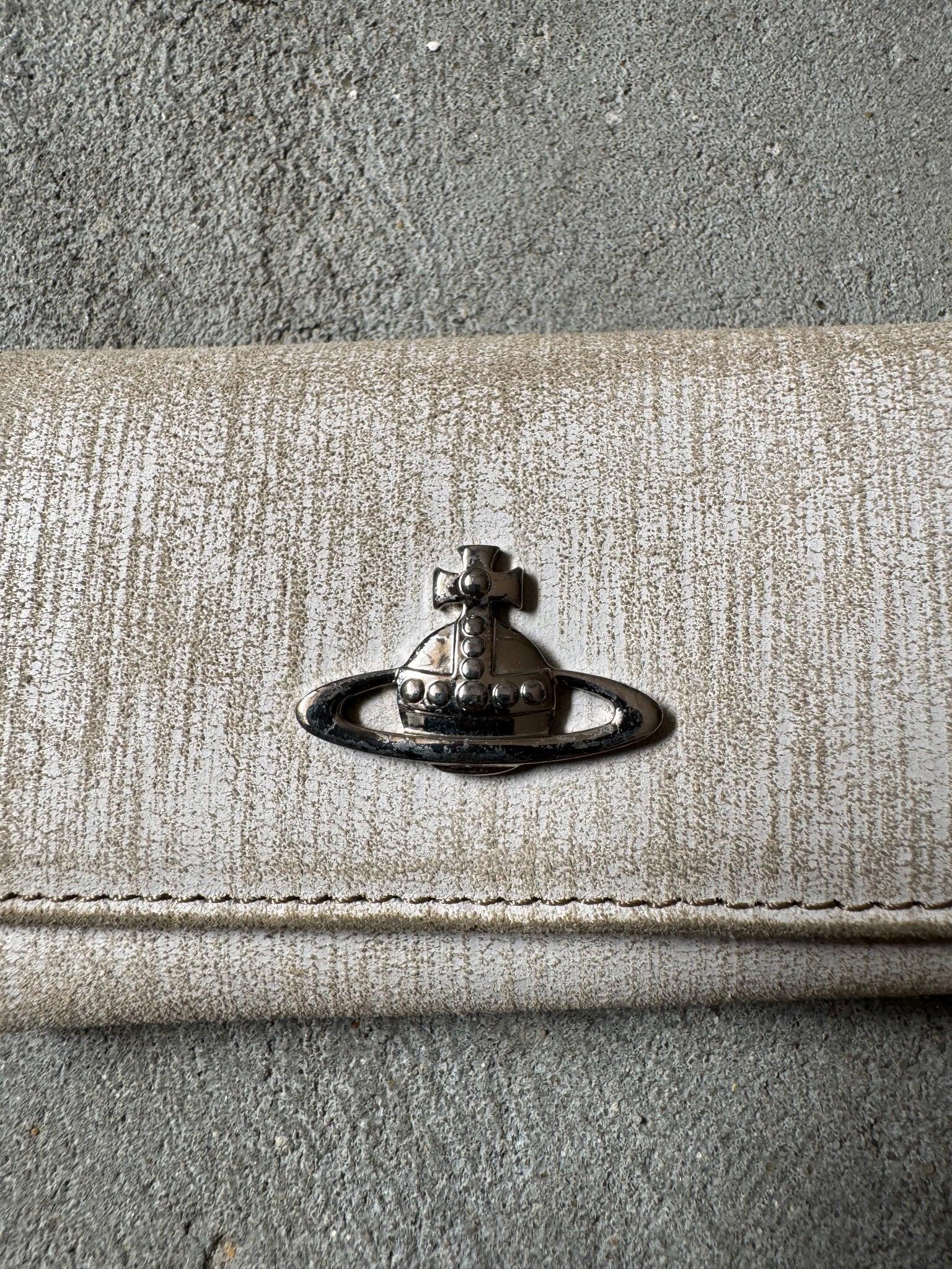 Vivienne Westwood 6 Key Case Wallet White
