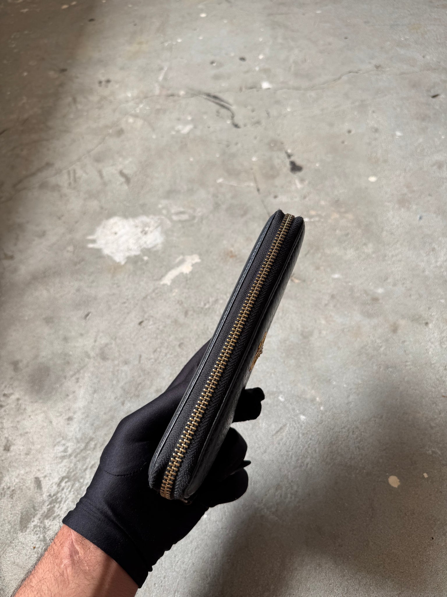 Vivienne Westwood Logo Long Wallet Black