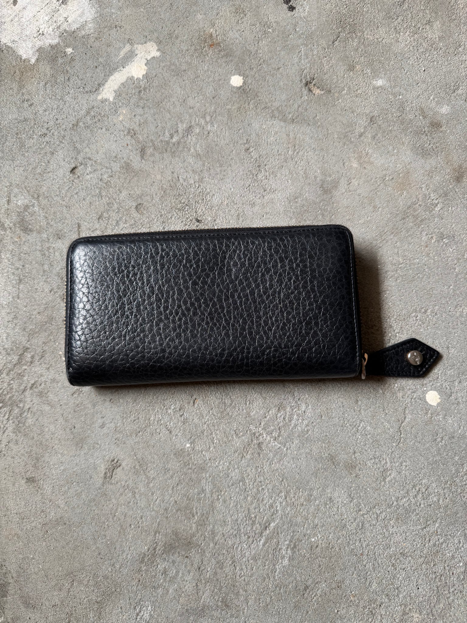 Vivienne Westwood Logo Long Wallet Black