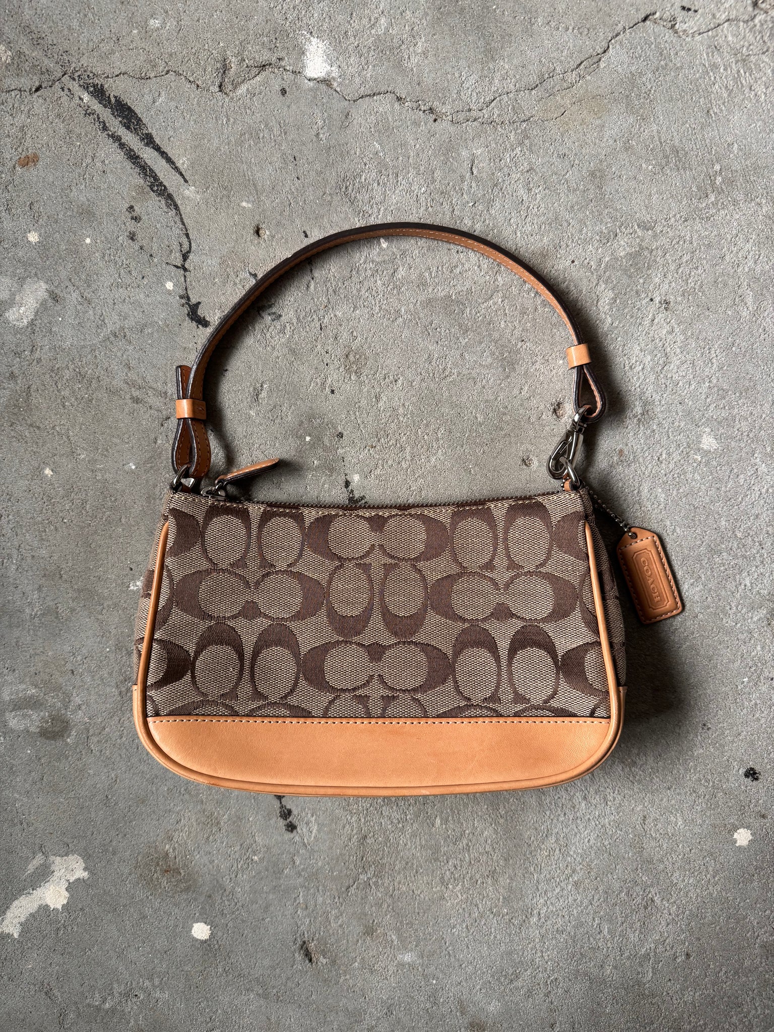Coach Y2K Demi Shoulder Bag Tan