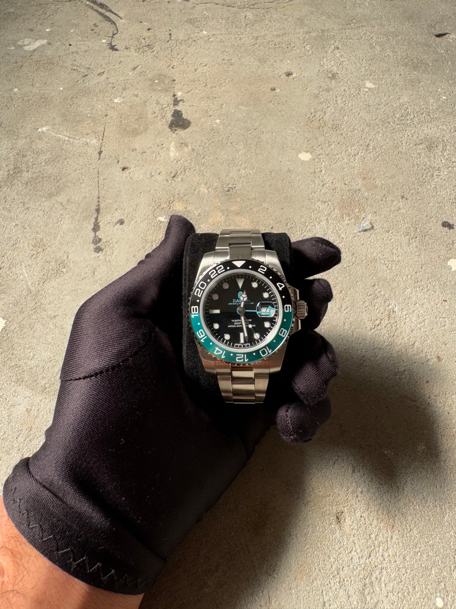 BapeX Classic Type 2 Watch Black/Blue