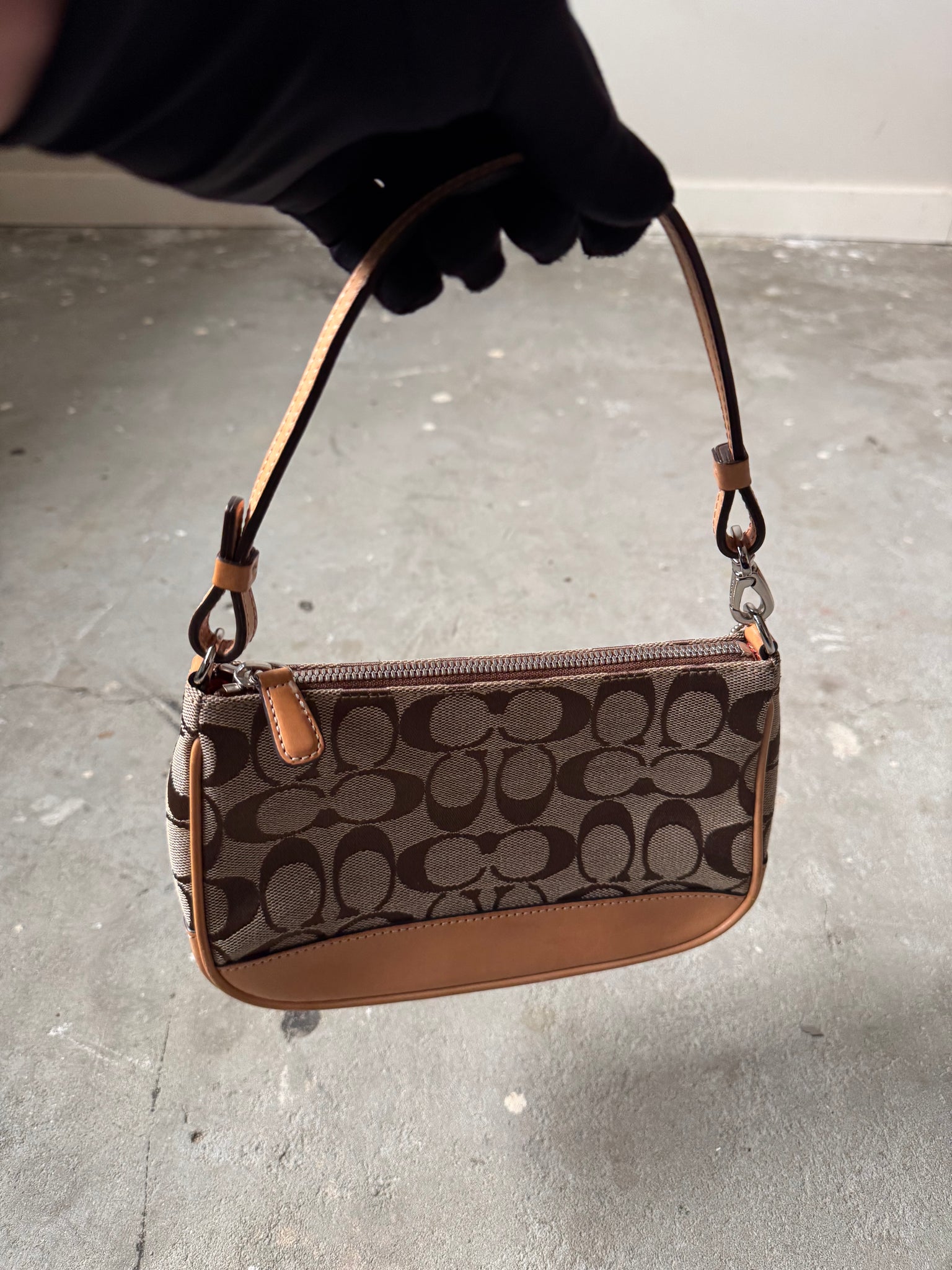 Coach Y2K Demi Shoulder Bag Tan