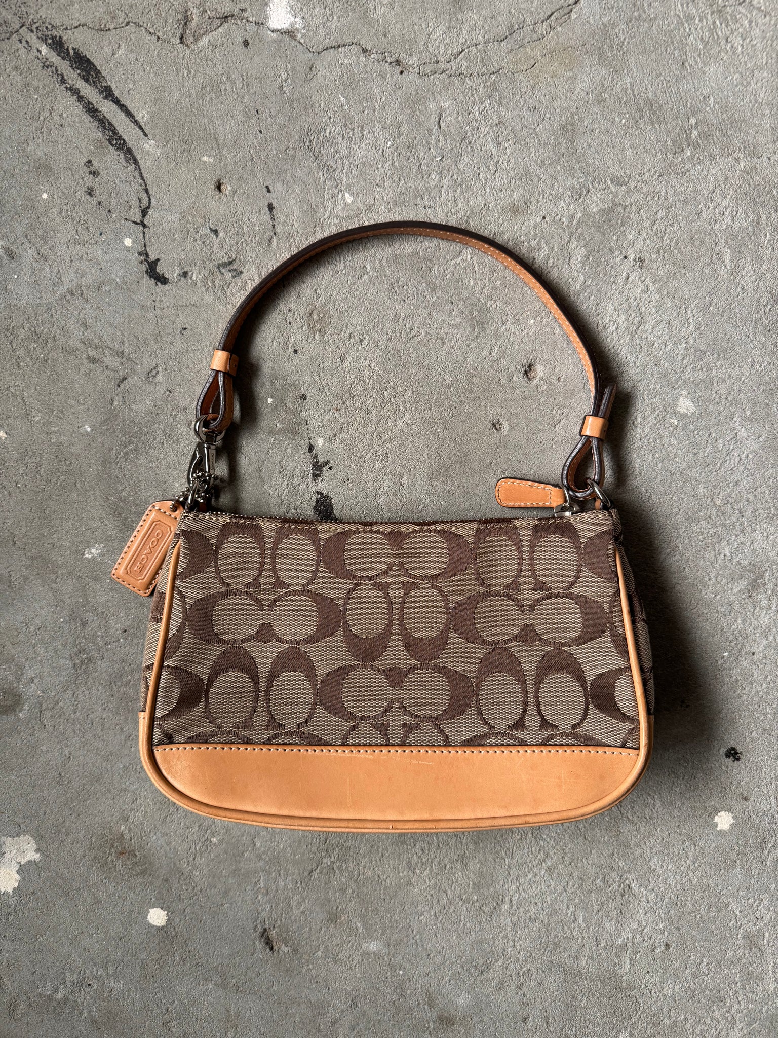 Coach Y2K Demi Shoulder Bag Tan