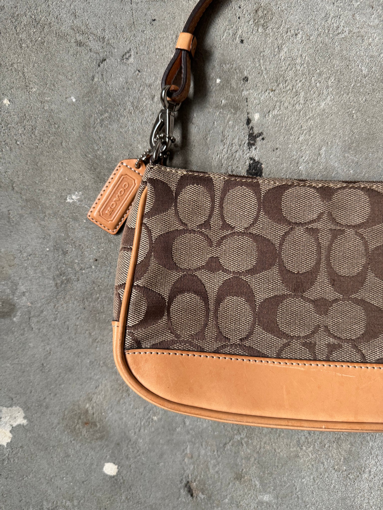 Coach Y2K Demi Shoulder Bag Tan